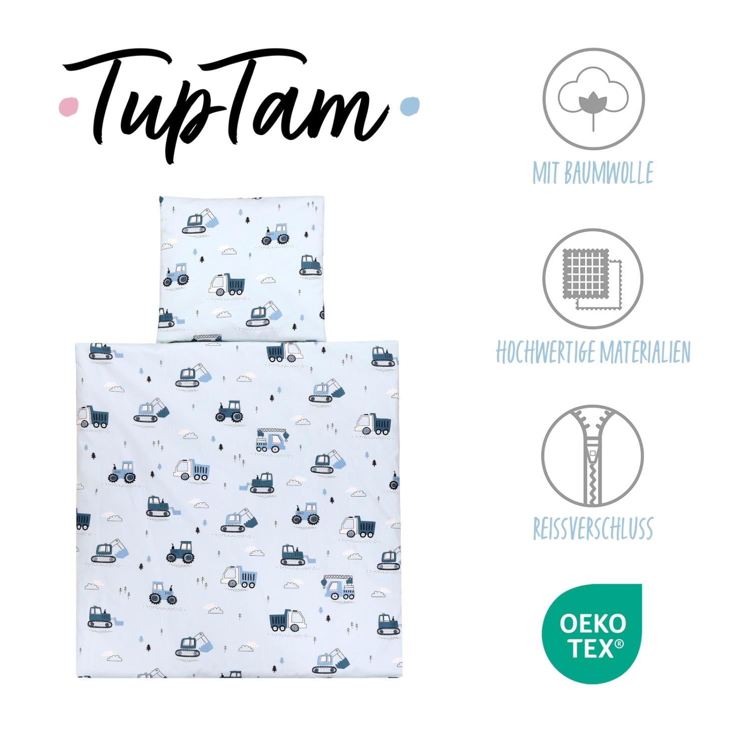 Bettdeckenset (4-teilig)