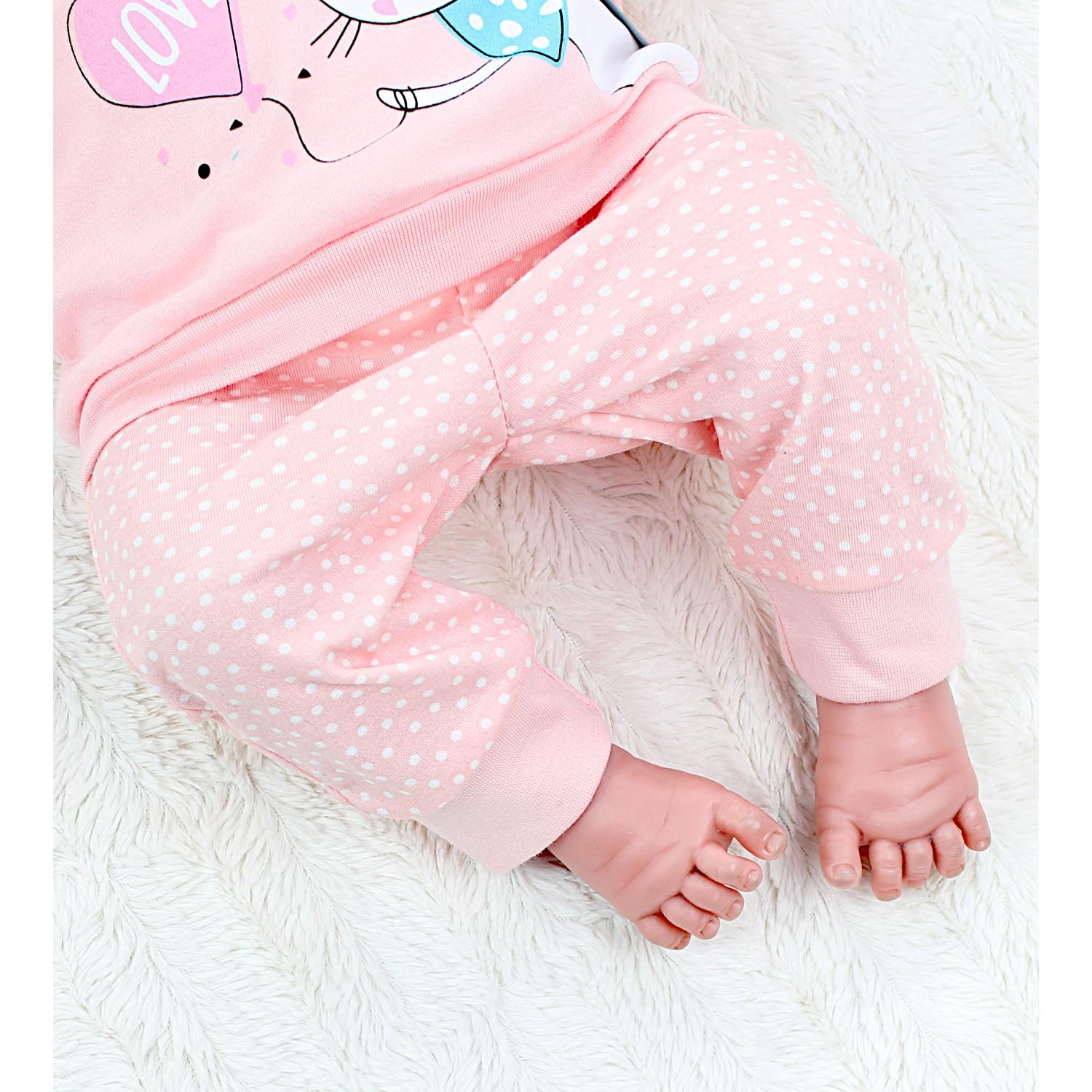 Baby Kleidungsoutfit mit Aufdruck (2-teilig)