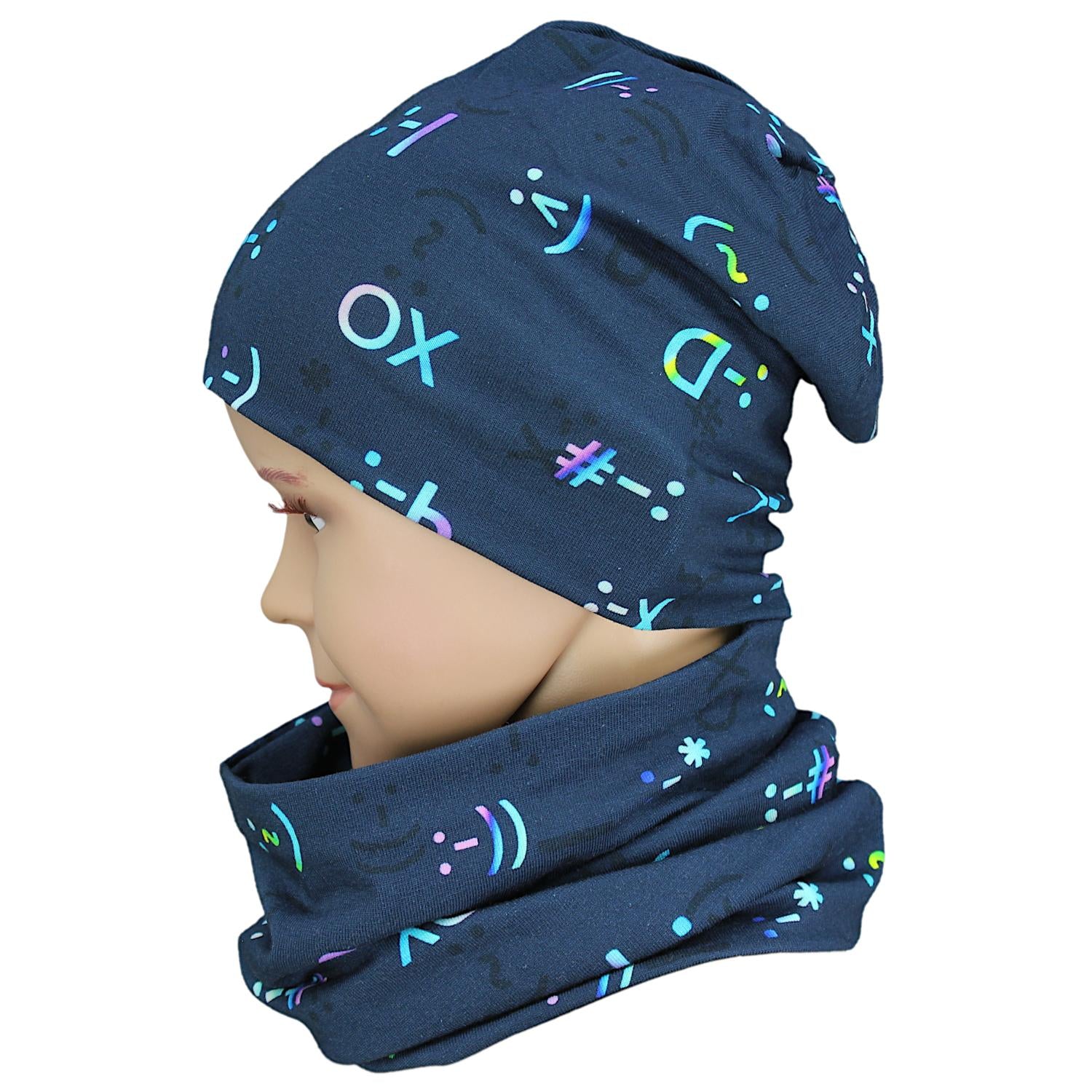 Beanie & Schlauchschal Set