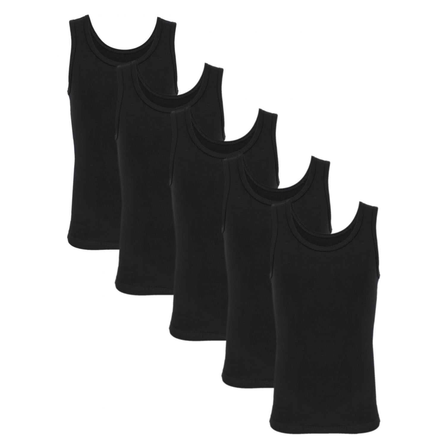 Kinder Unterhemd Ärmellos Tanktop - 5er Set