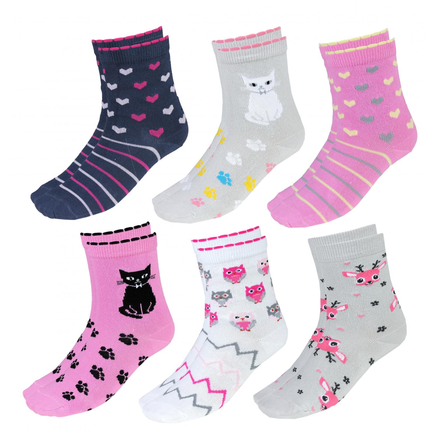 Socken - 6er Set