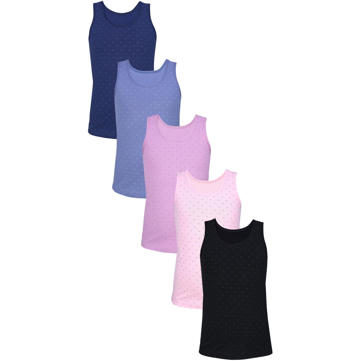 Unterhemd Ärmellos - 5er Set