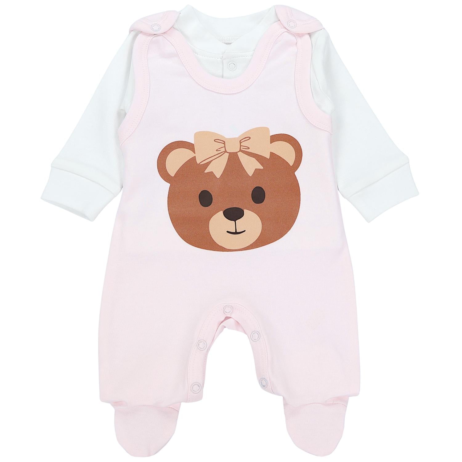 Strampler mit Langarmshirt- Set
