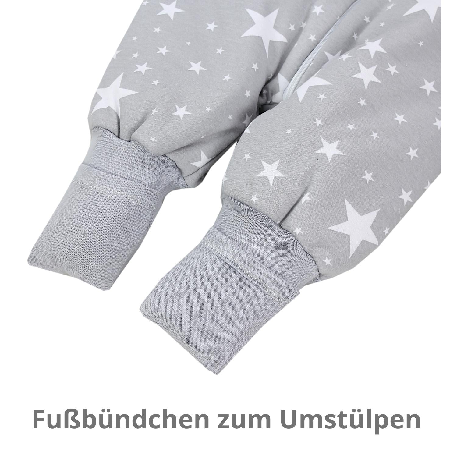 Baby Schlafsack mit Füßen Ganzjahresschlafsack 2,5 Tog