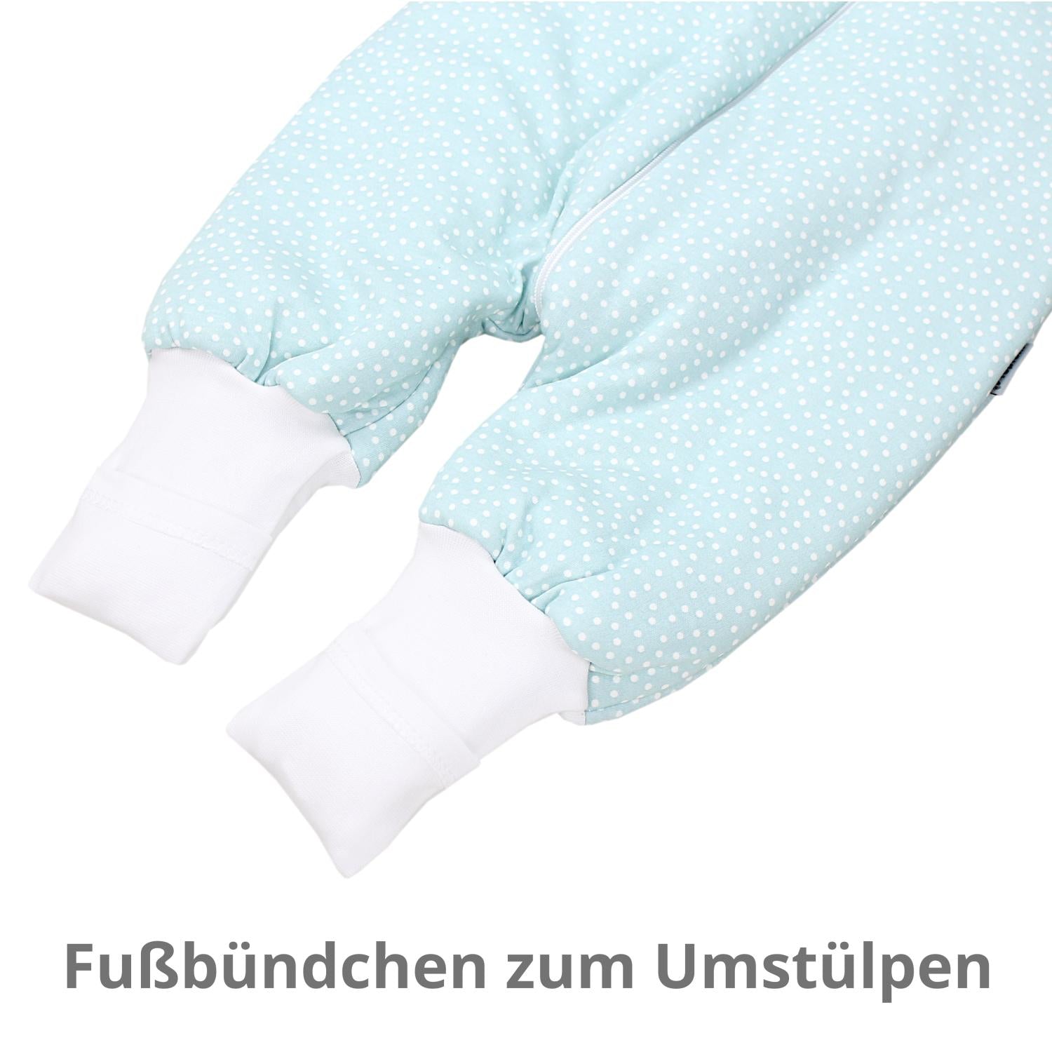 Baby Schlafsack mit Füßen Ganzjahresschlafsack 2,5 Tog