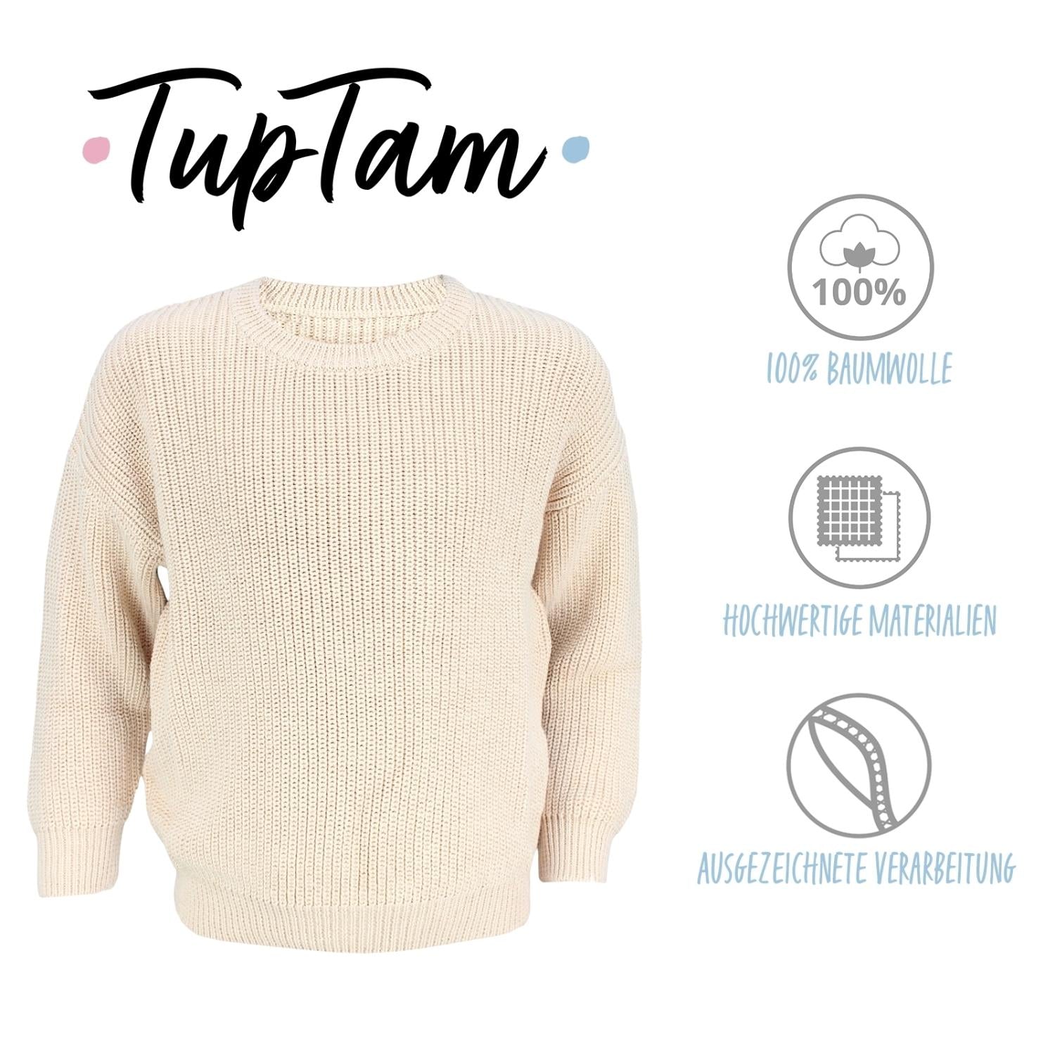 Strickpullover Bio-Baumwolle