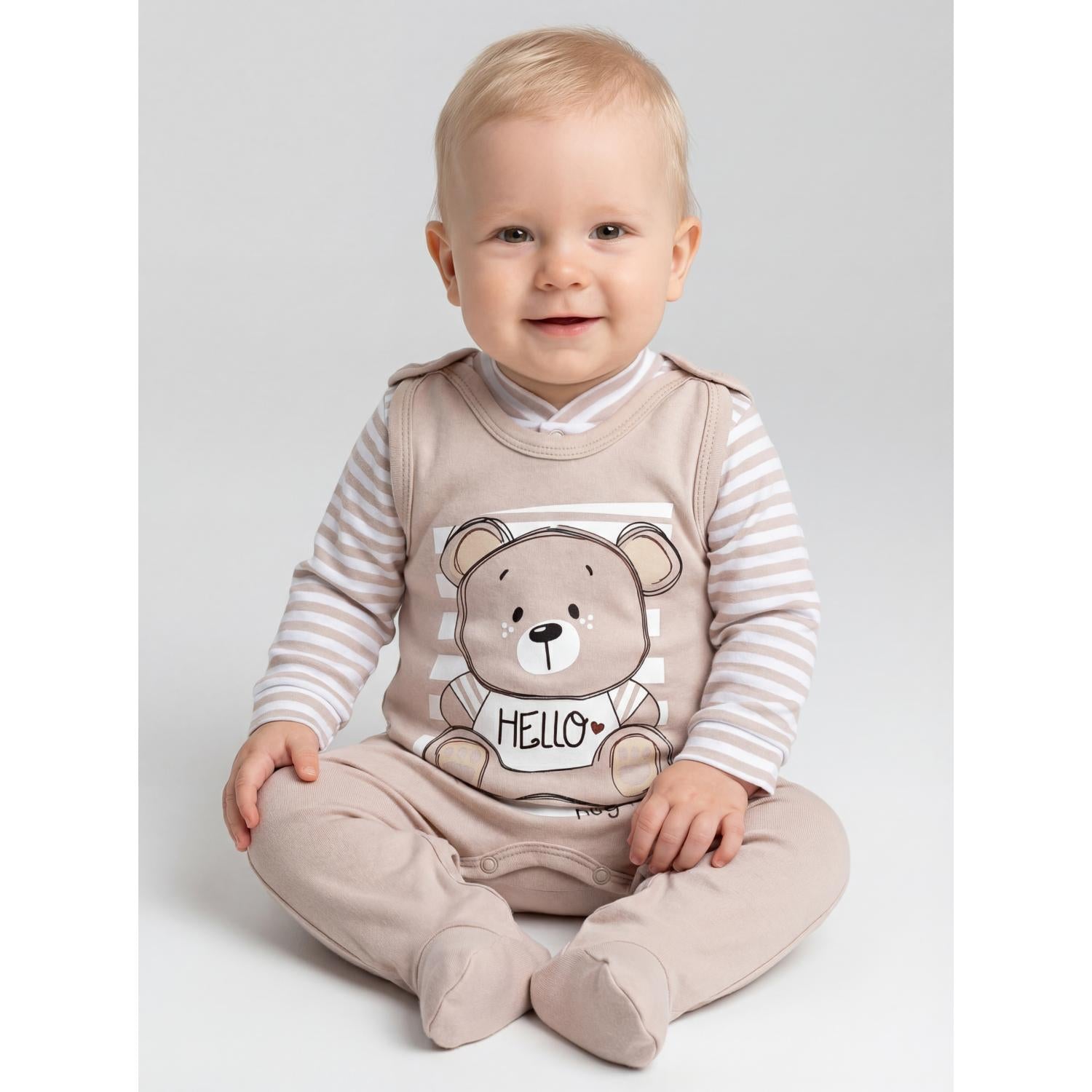 Strampler mit Langarmshirt- Set