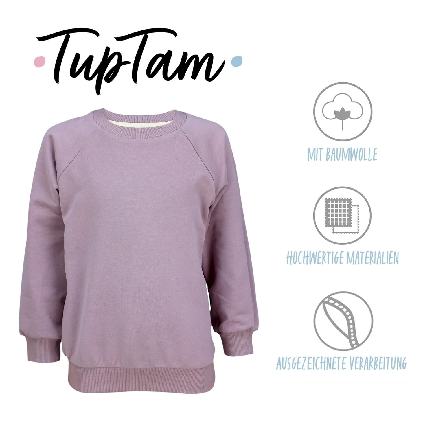 Sweatshirt Bio-Baumwolle