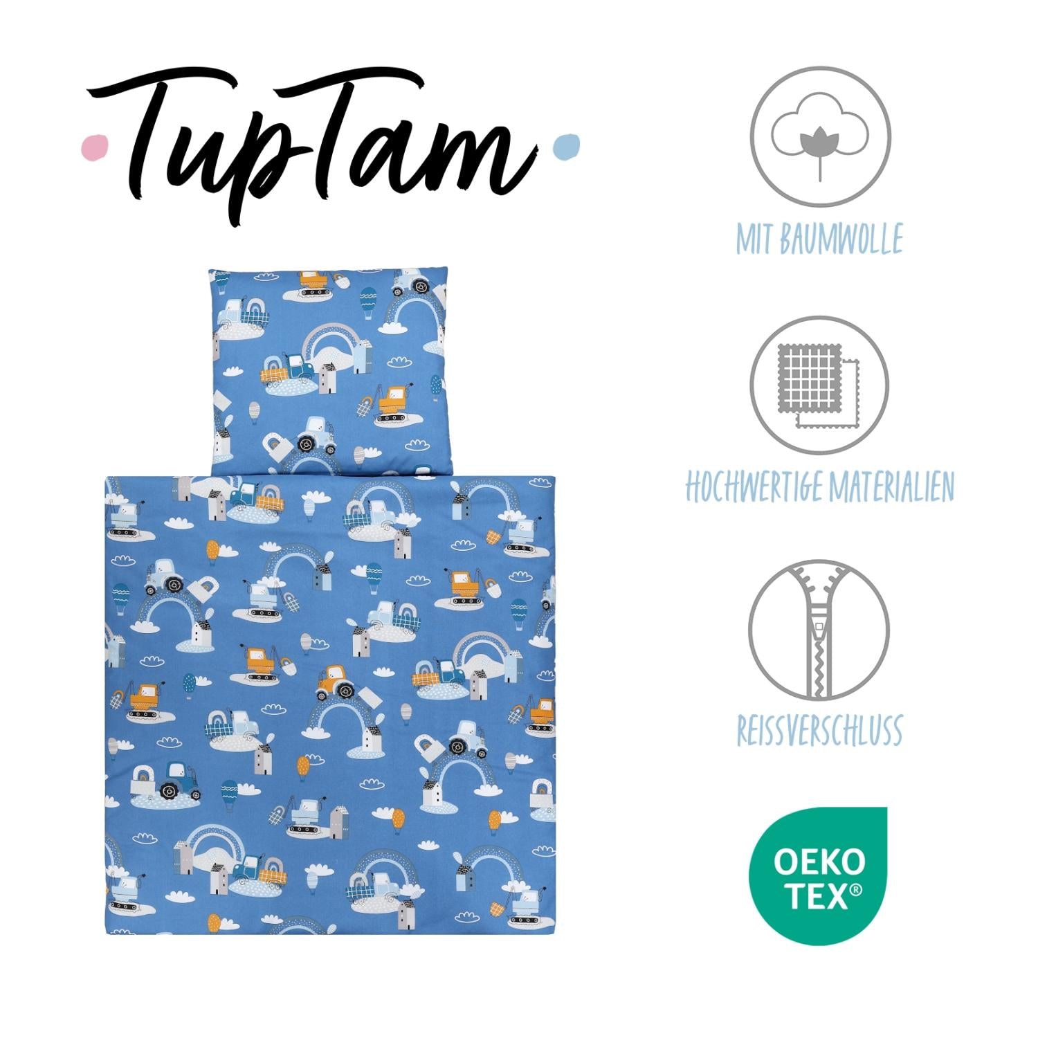 Bettdeckenset (4-teilig)