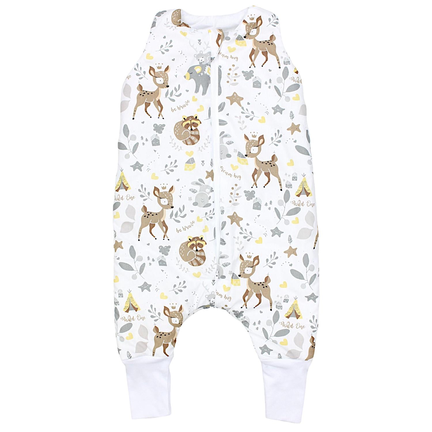 TupTam Baby Winterschlafsack mit Beinen OEKO- TEX zertifizierte Materialien 2.5 TOG Unisex