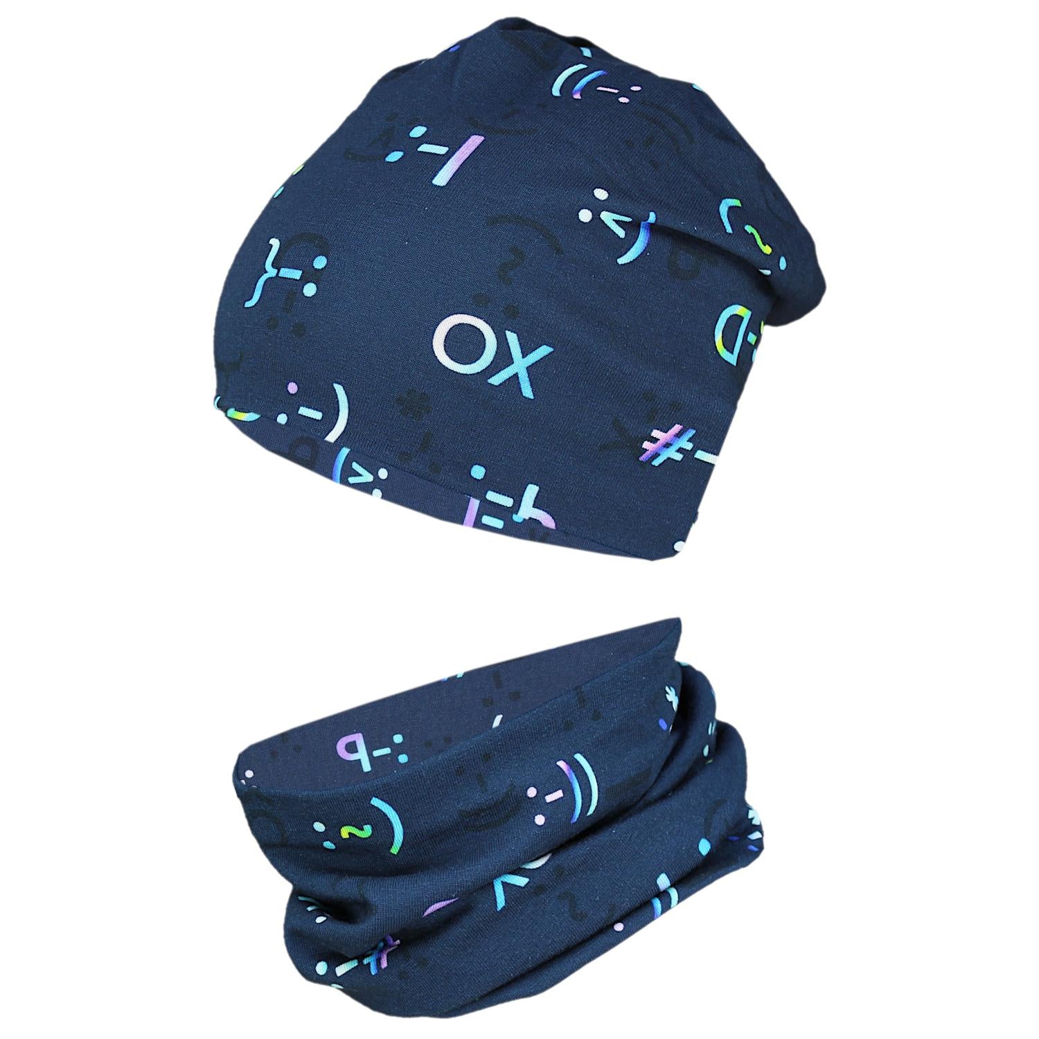 Beanie & Schlauchschal Set