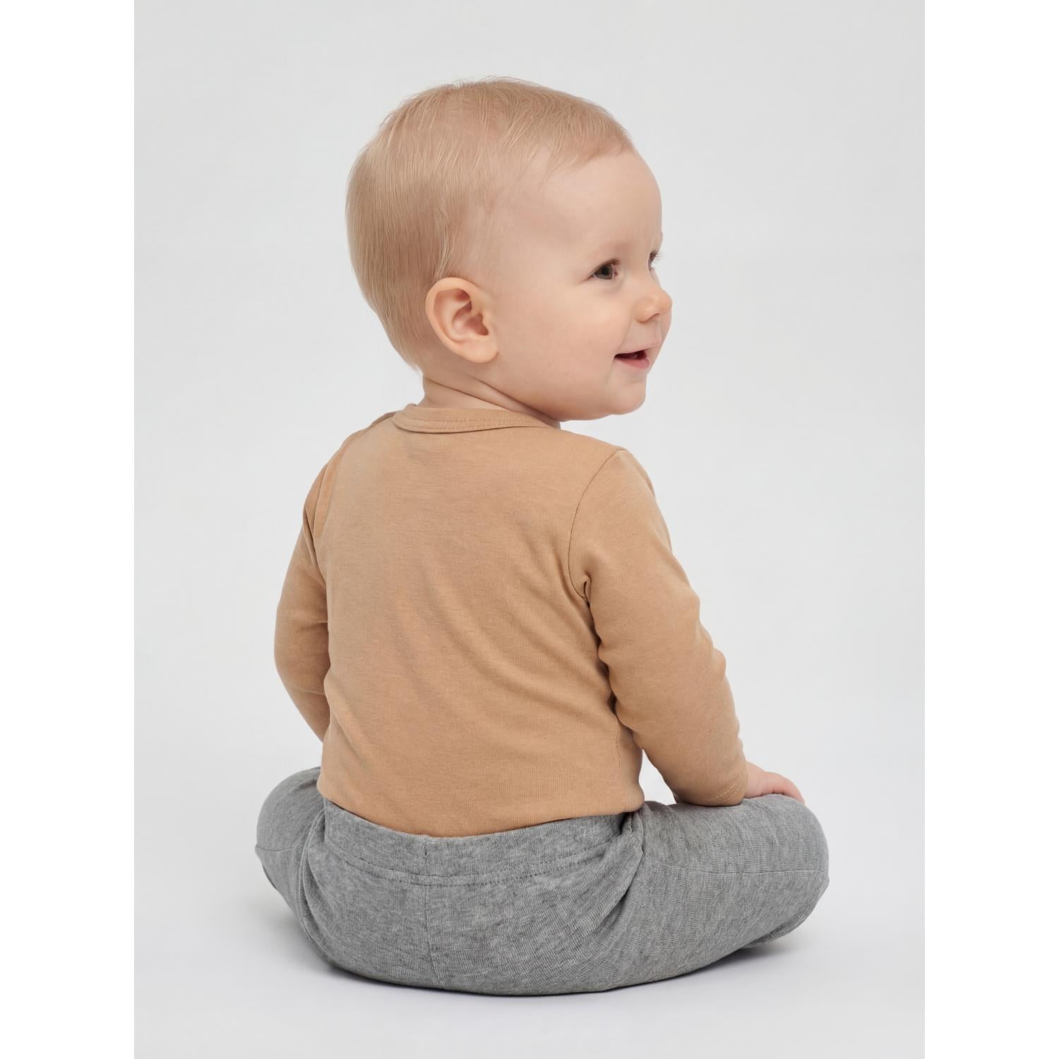 Langarm Wickelbody - 5er Set