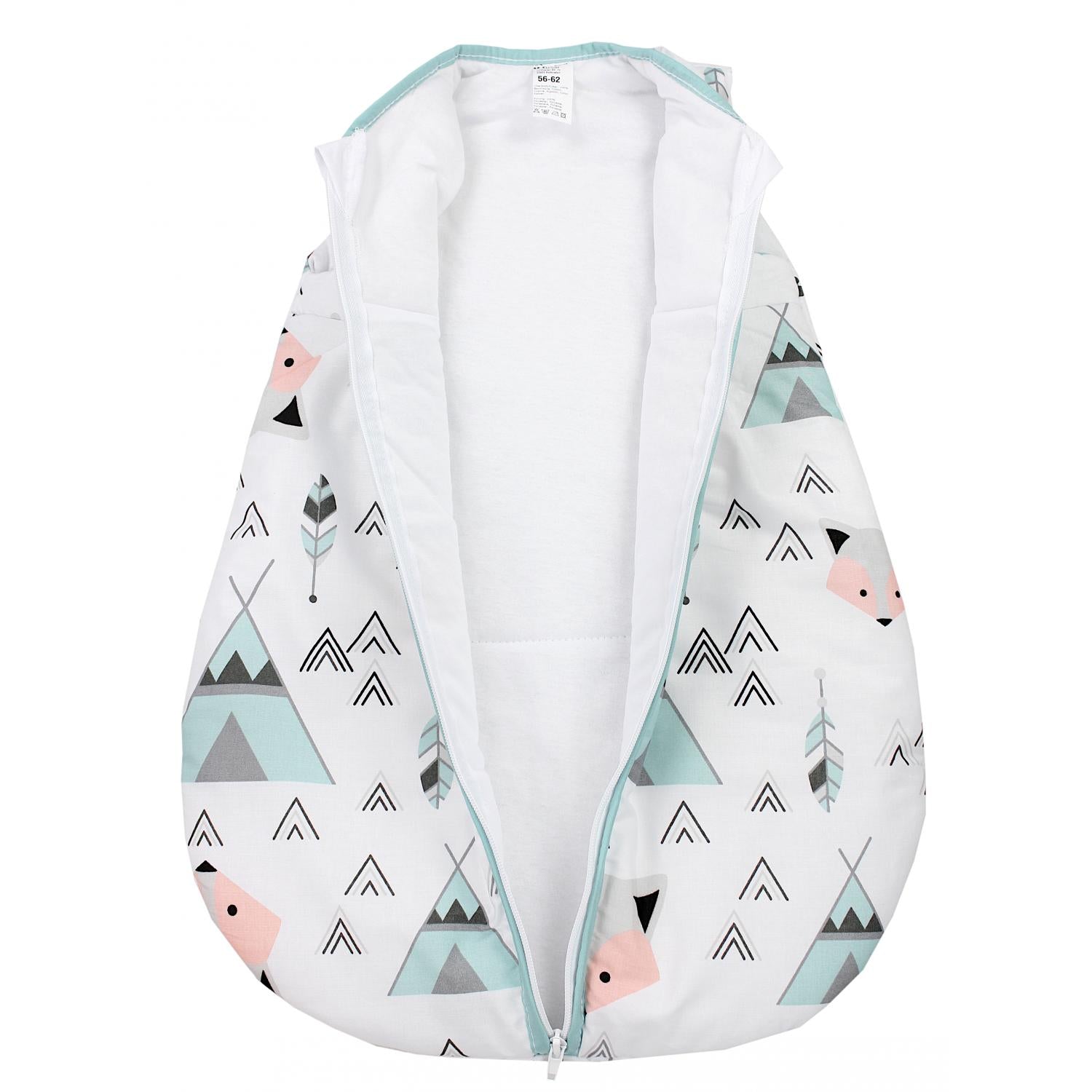 Kugelschlafsack ohne Ärmel 2,5 TOG