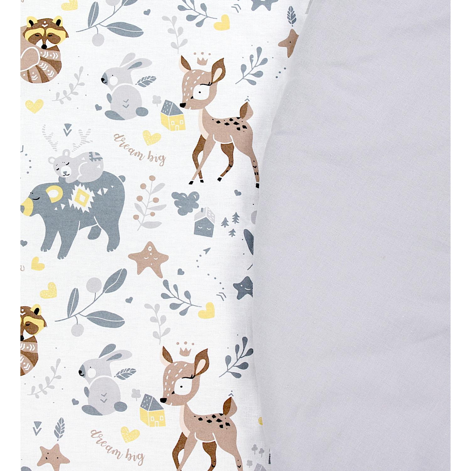 Gepolsterte XXL Krabbeldecke 120 x 120 cm