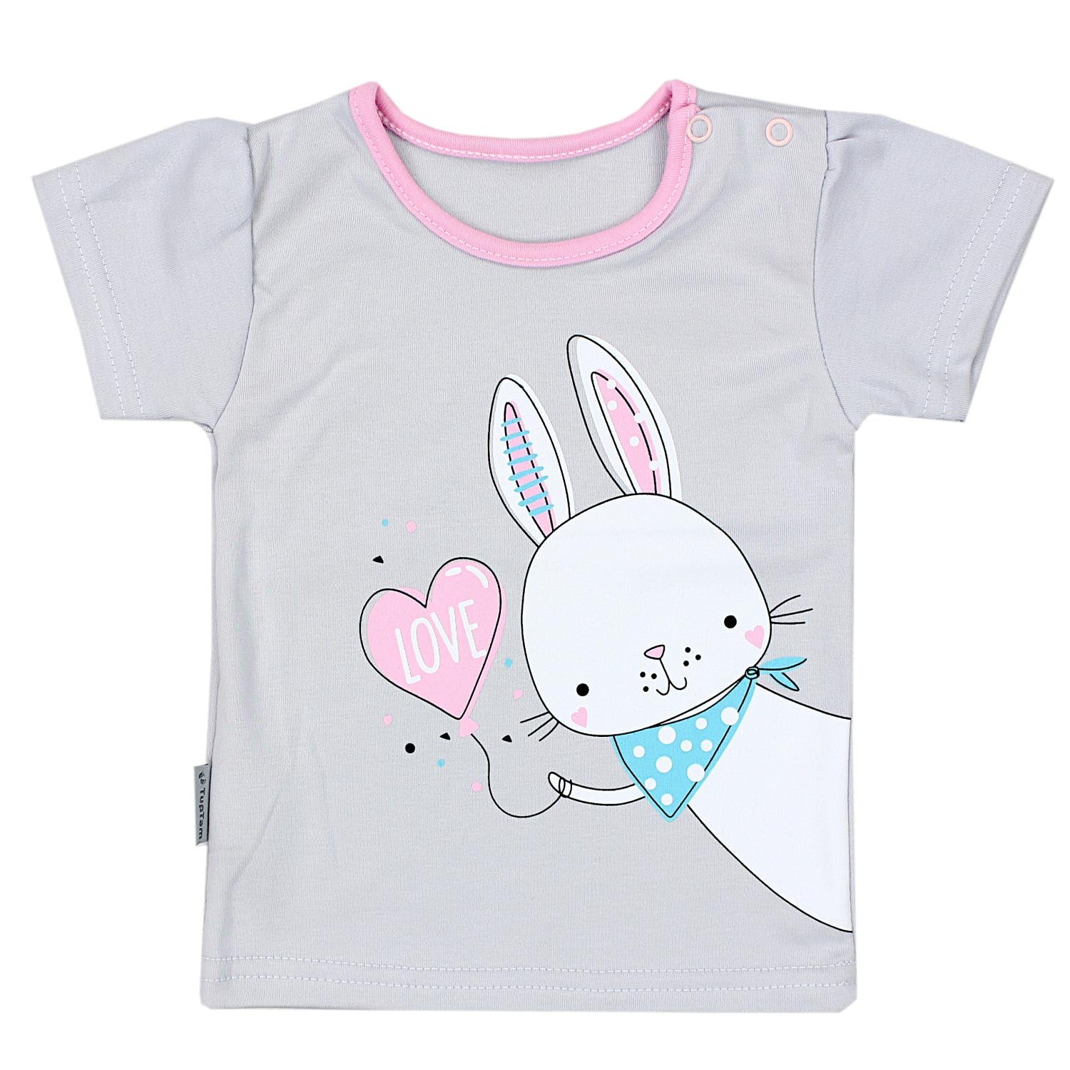 Baby T-Shirt Kurzarm - 5er Set