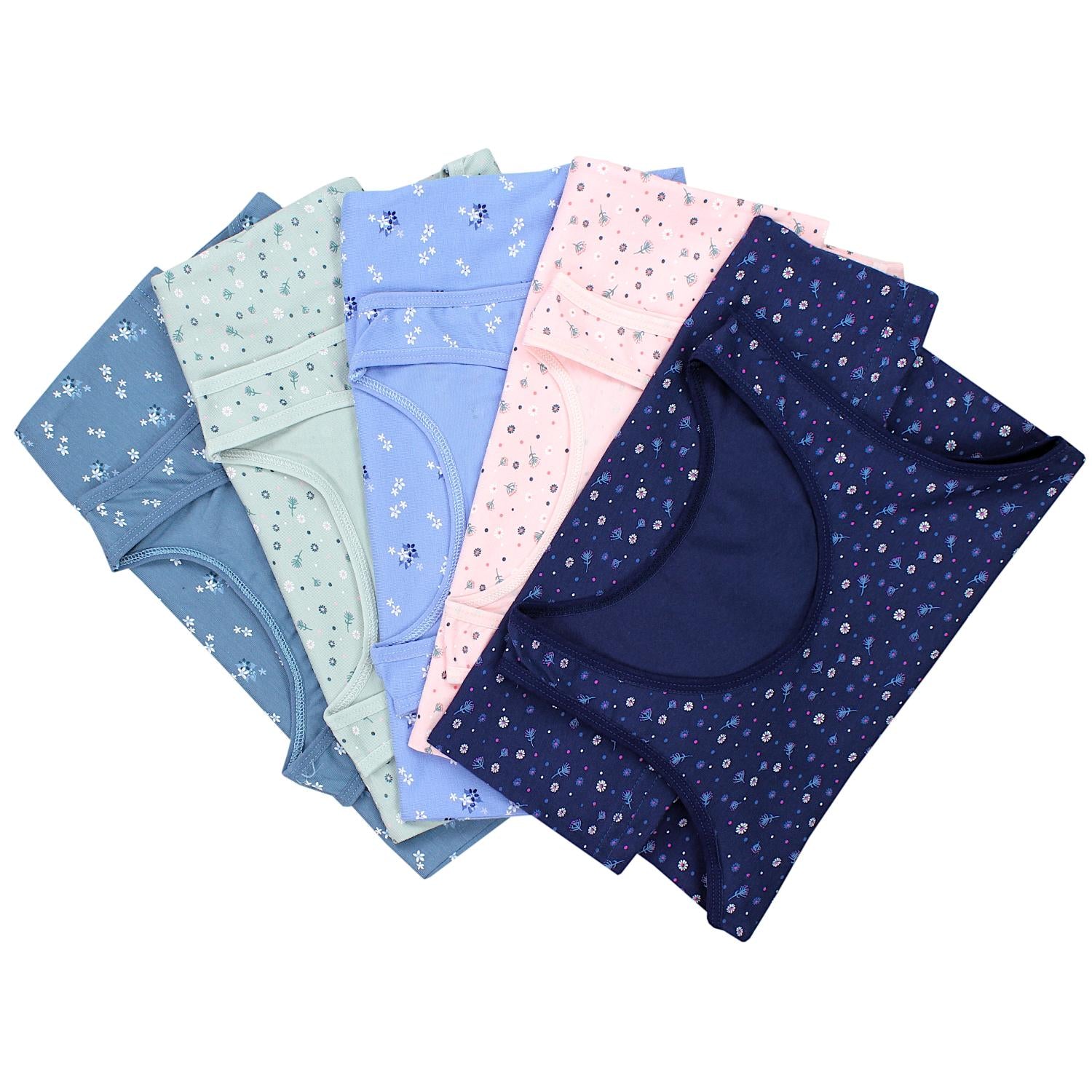 Unterhemd Ärmellos - 5er Set