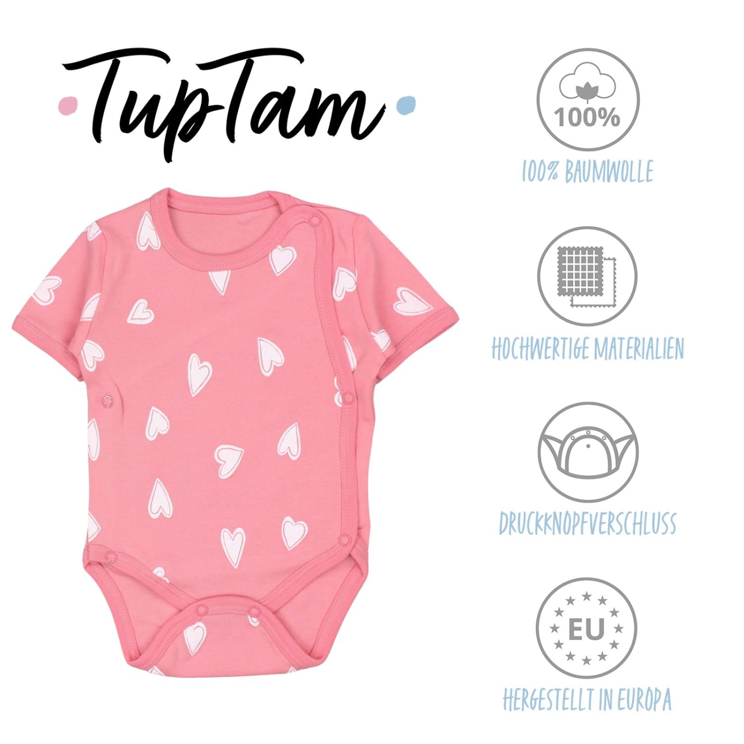 Wickelbody Kurzarm - 5er Set