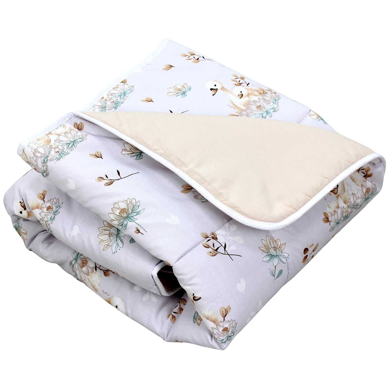 Gepolsterte XXL Krabbeldecke 120 x 120 cm