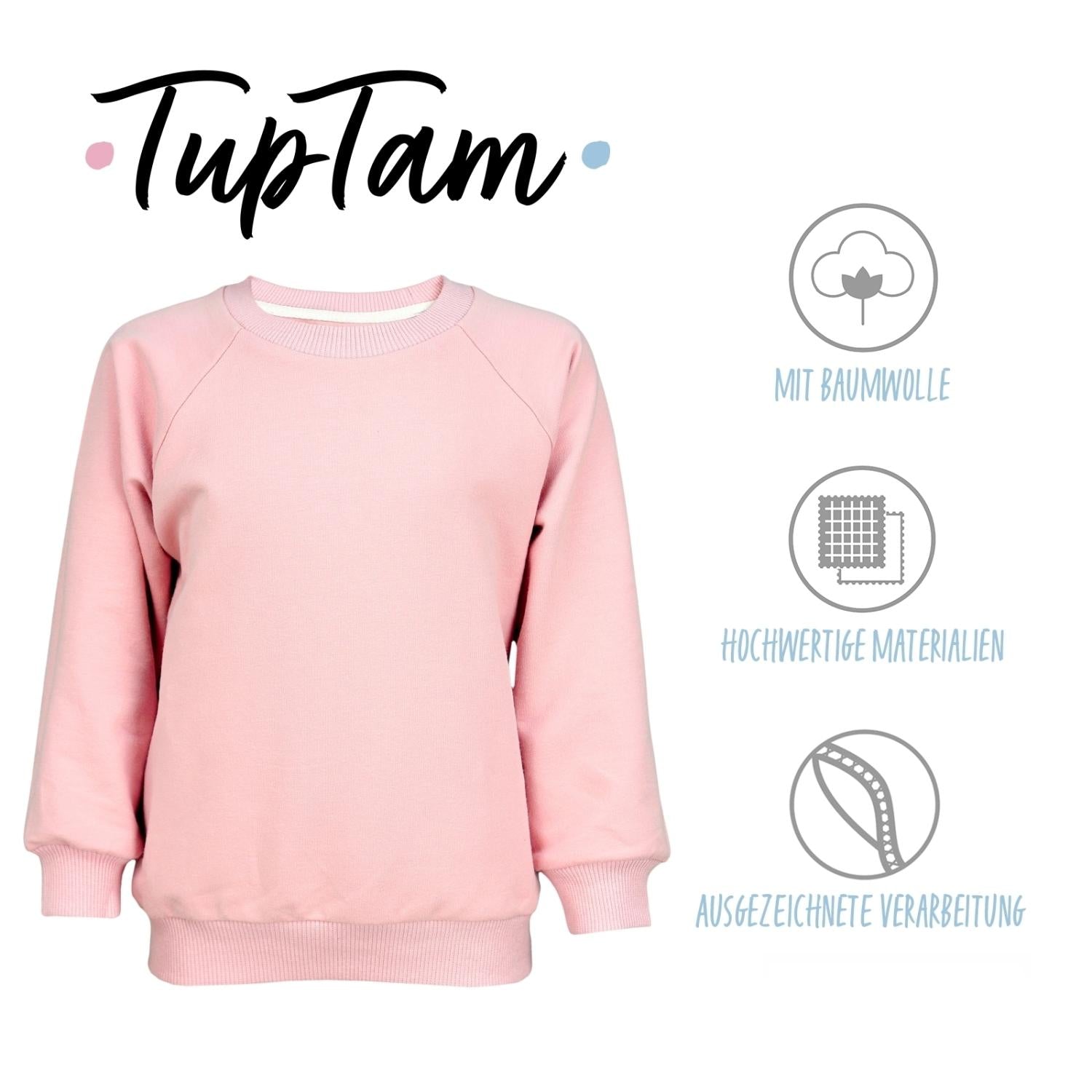 Sweatshirt Bio- Baumwolle