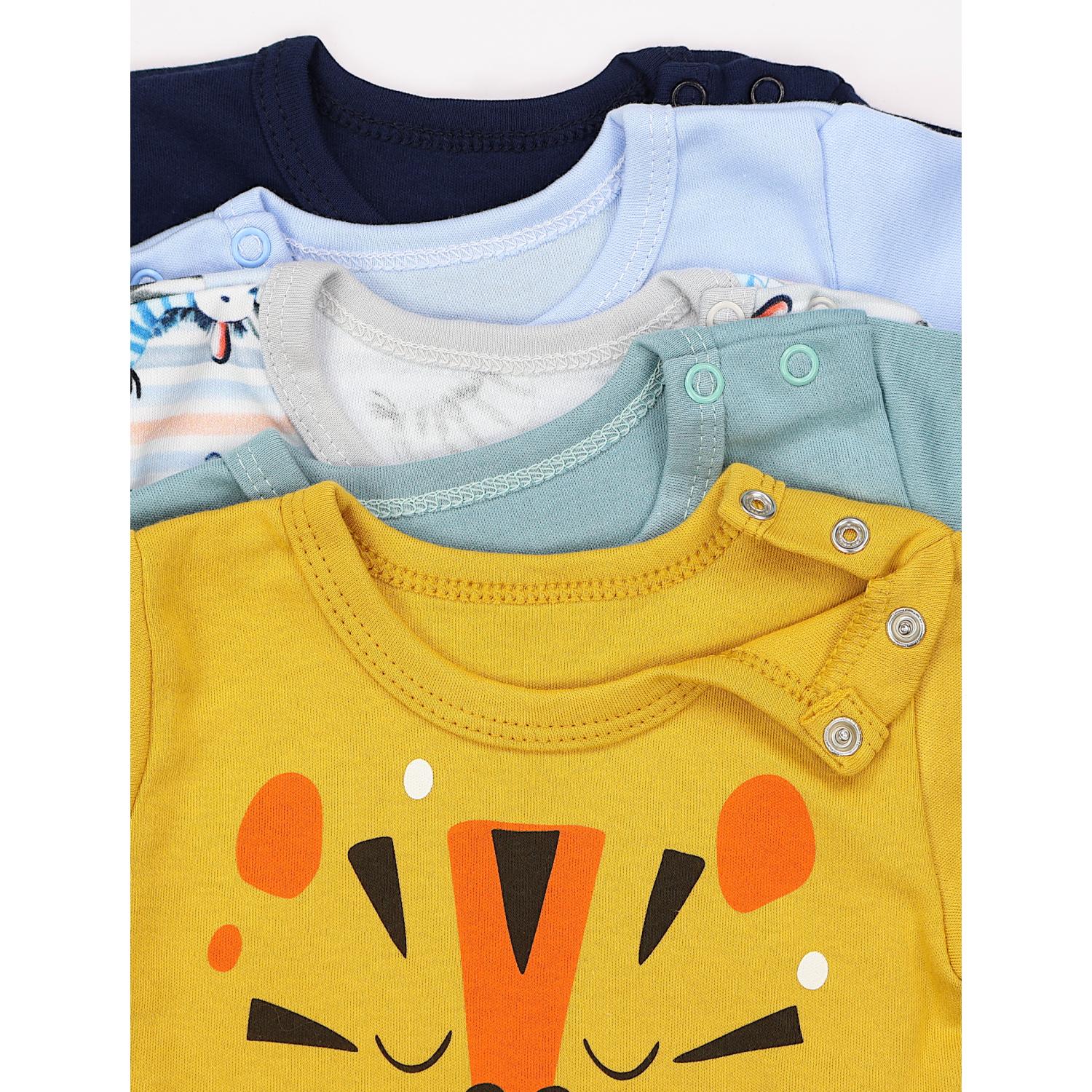 Langarmshirt - 5er Set