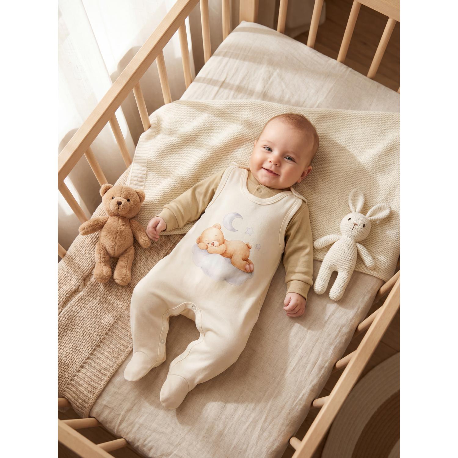 Strampler mit Langarmshirt- Set
