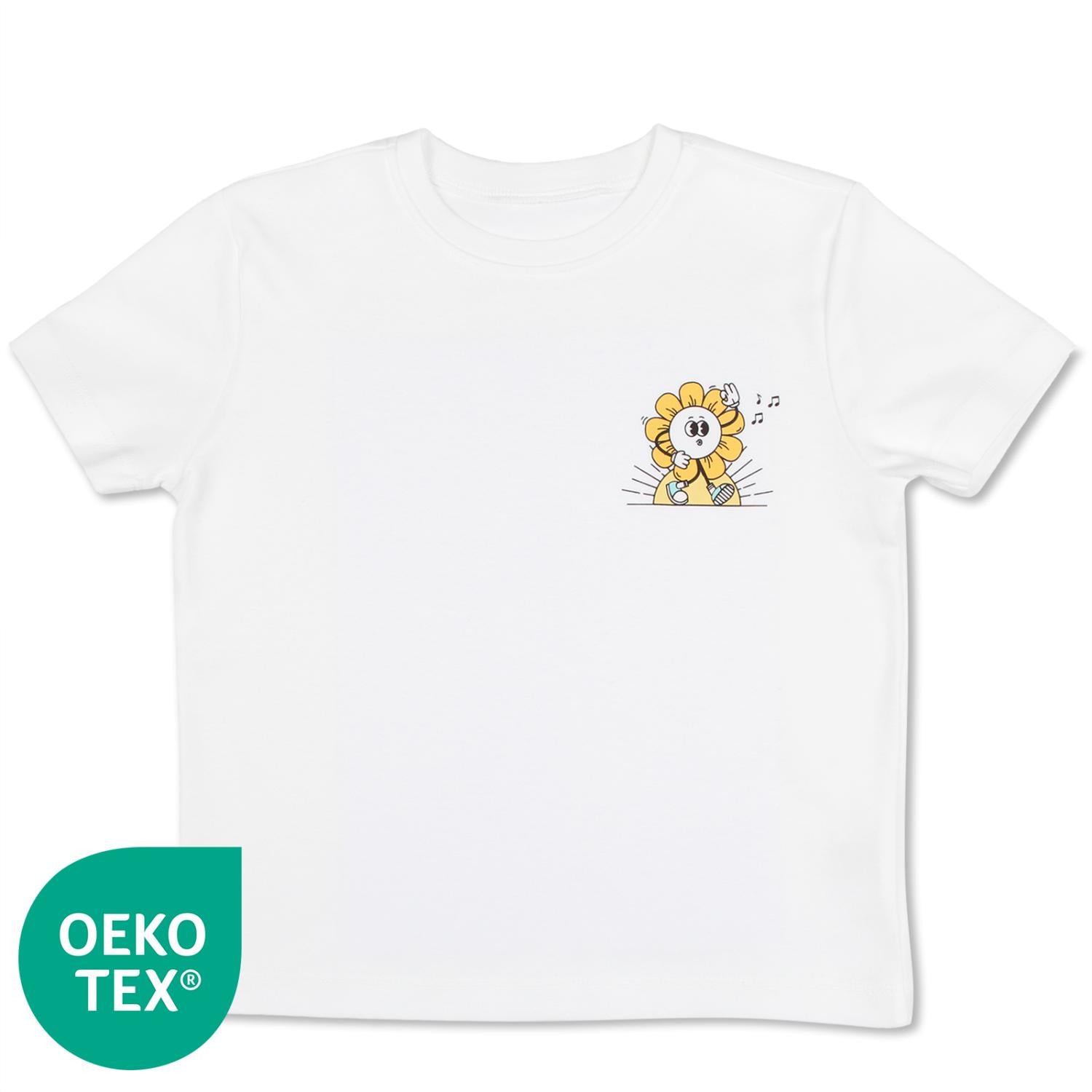 T- Shirt bedruckt Retro Rückenprint