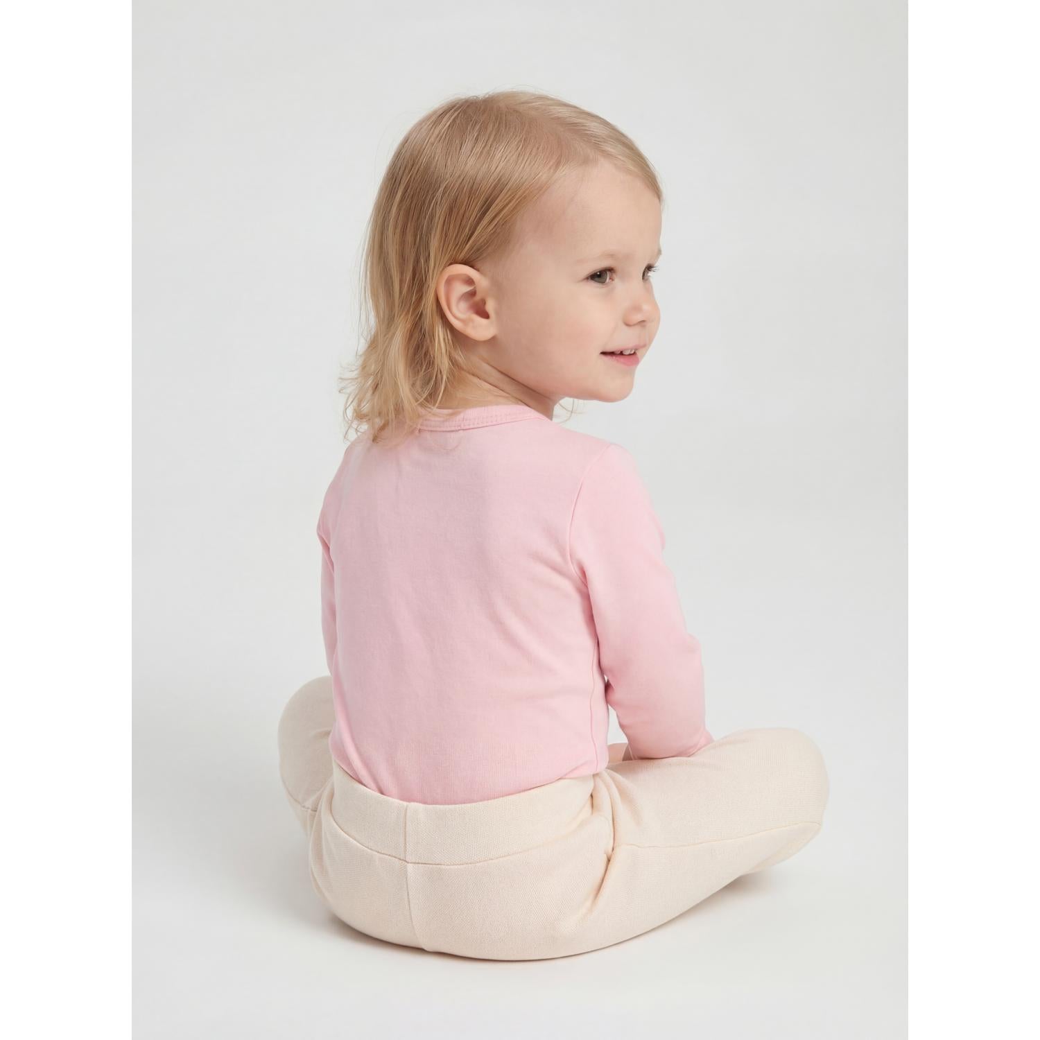 Langarm- Body mit Aufdruck - 5er Set