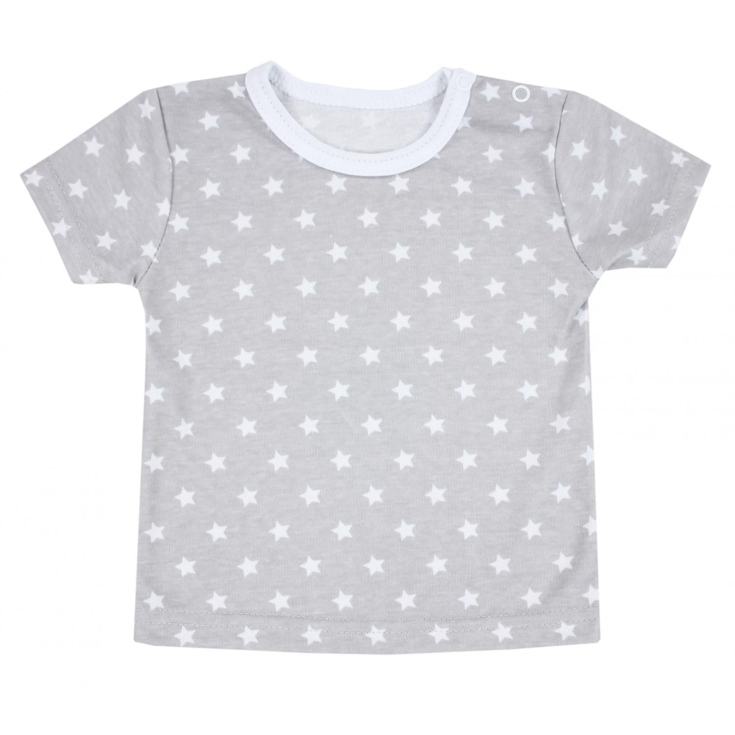 Baby Kurzarm T-Shirt mit Aufdruck - 5er Set