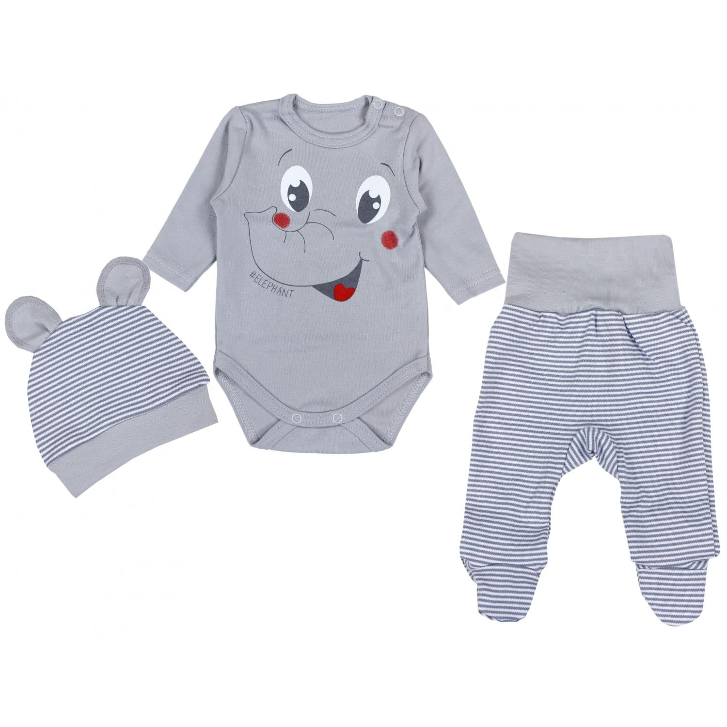 Bekleidungsset mit Aufdruck- 3-teilig