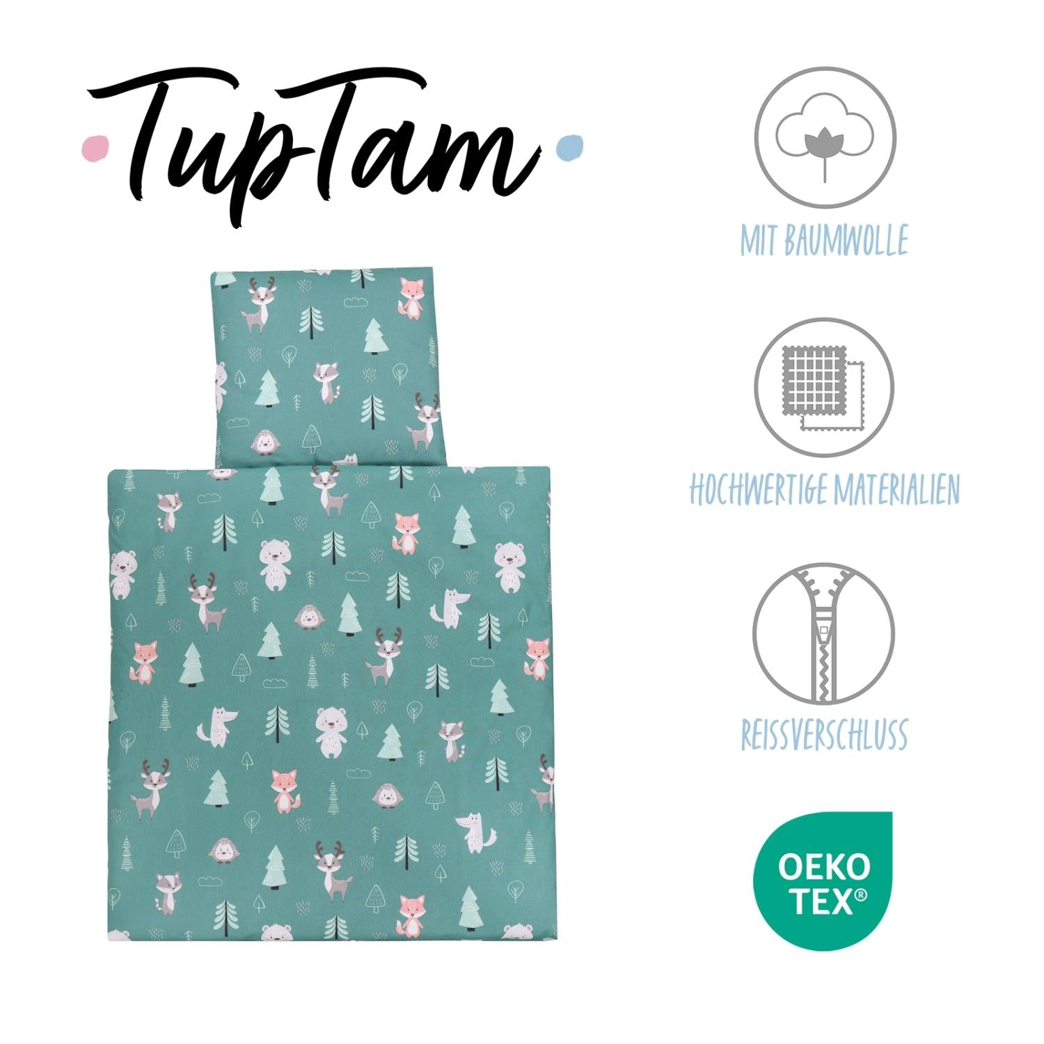 Bettdeckenset (4-teilig)