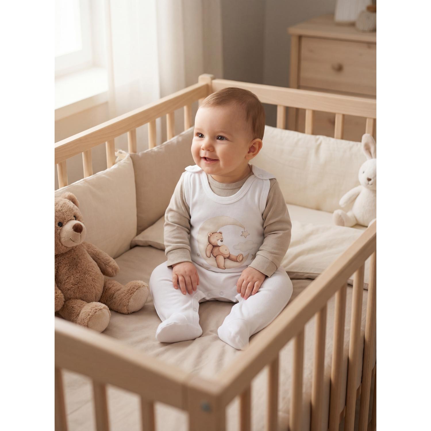 Strampler mit Langarmshirt- Set
