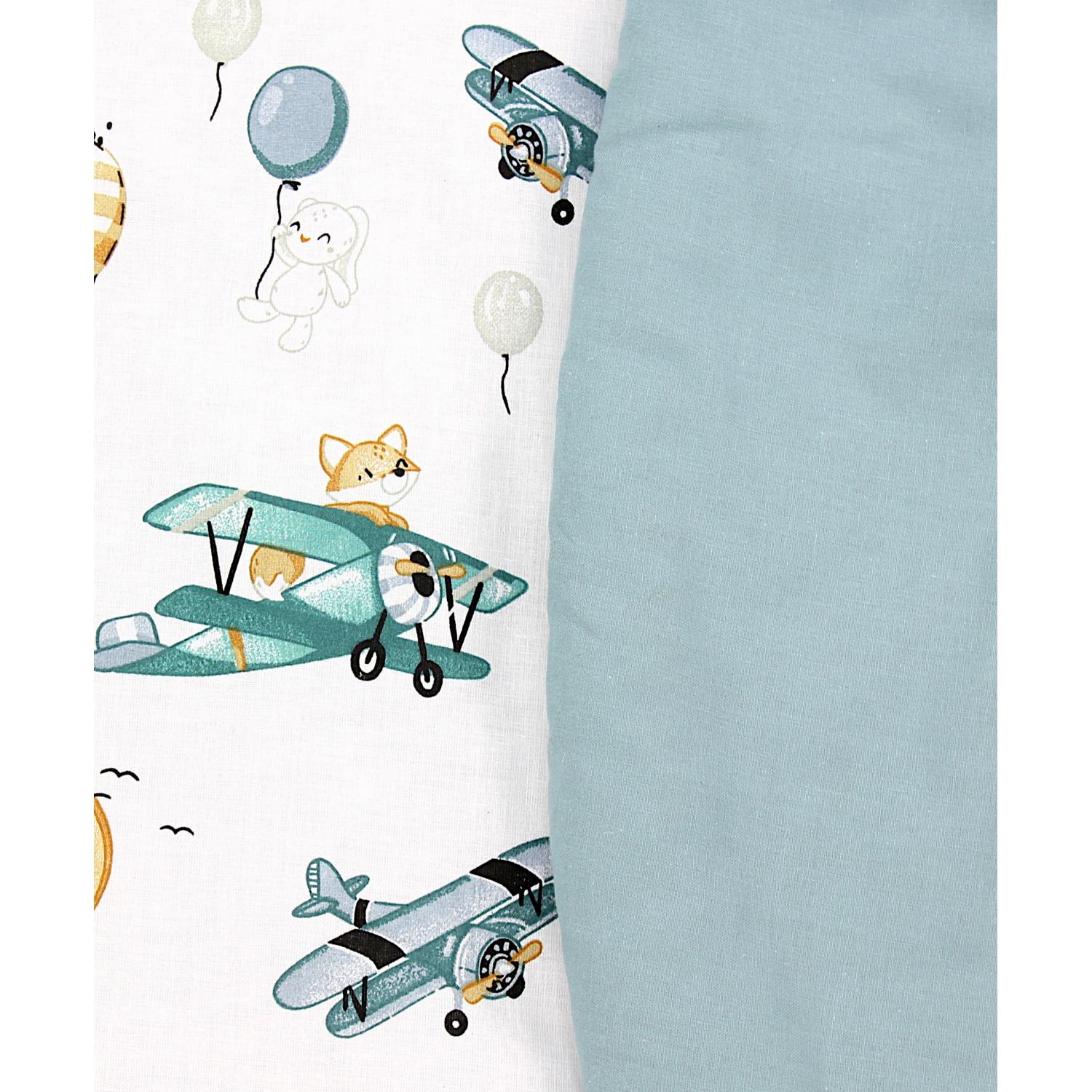 Gepolsterte XXL Krabbeldecke 120 x 120 cm