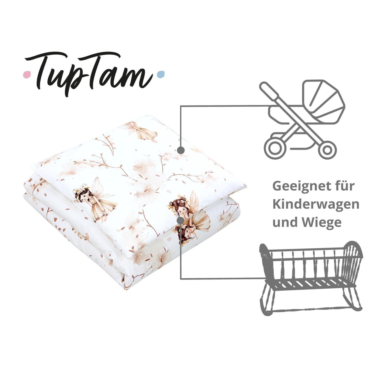 Bettdeckenset (4-teilig)