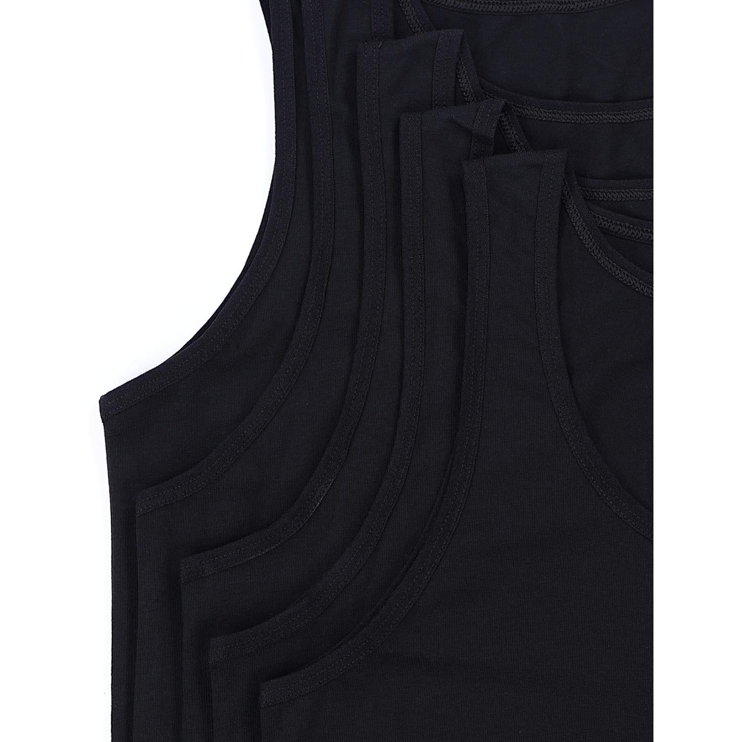 Unterhemd Ärmellos - 5er Set