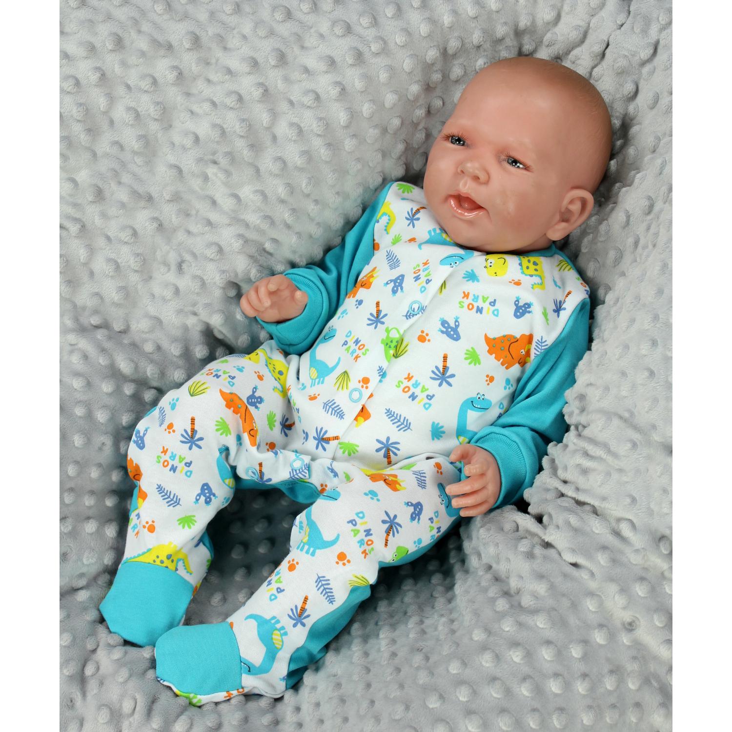 Baby Schlafstrampler Langarm - 3er Set