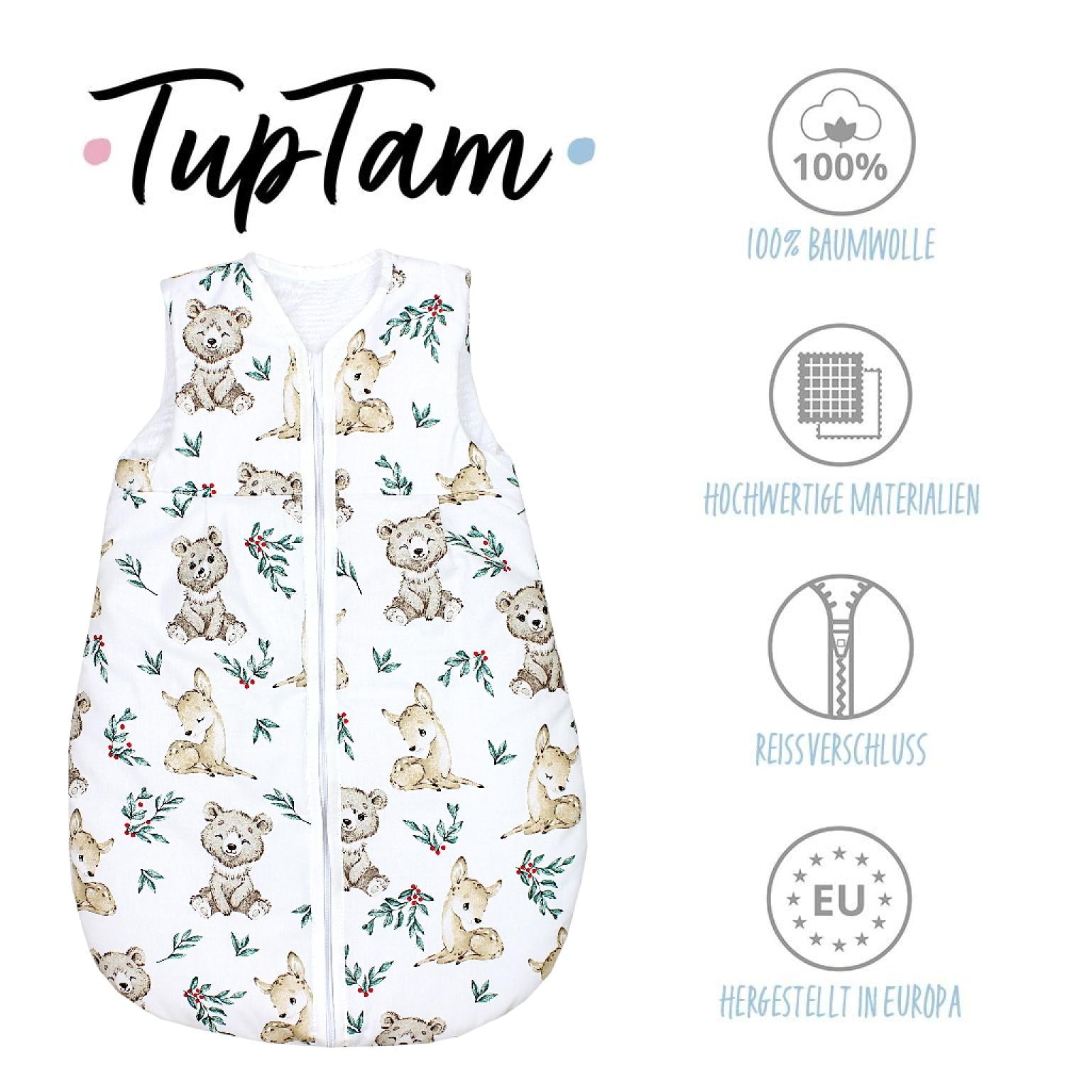Kugelschlafsack ohne Ärmel 2,5 TOG