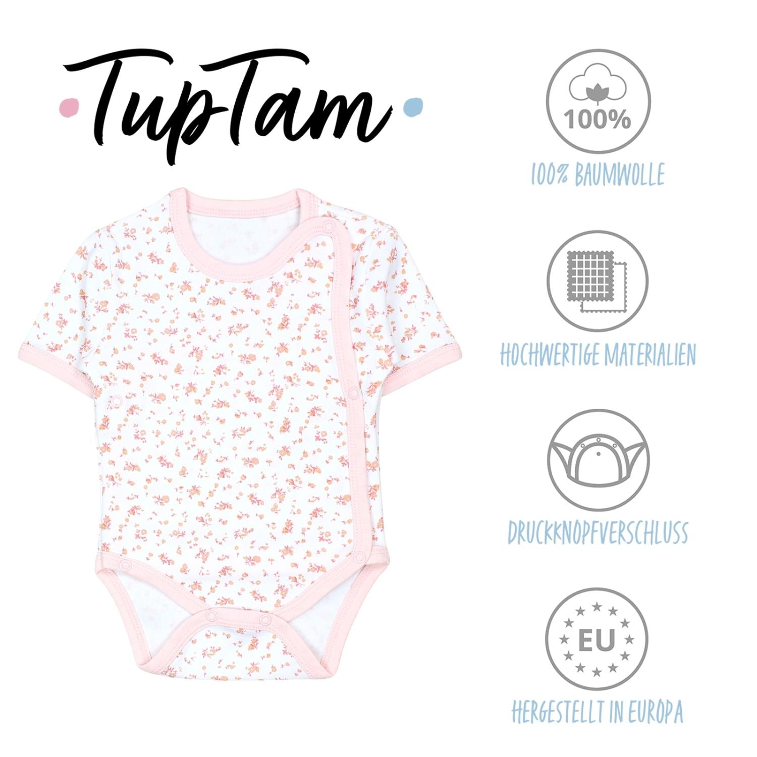 Wickelbody Kurzarm - 5er Set