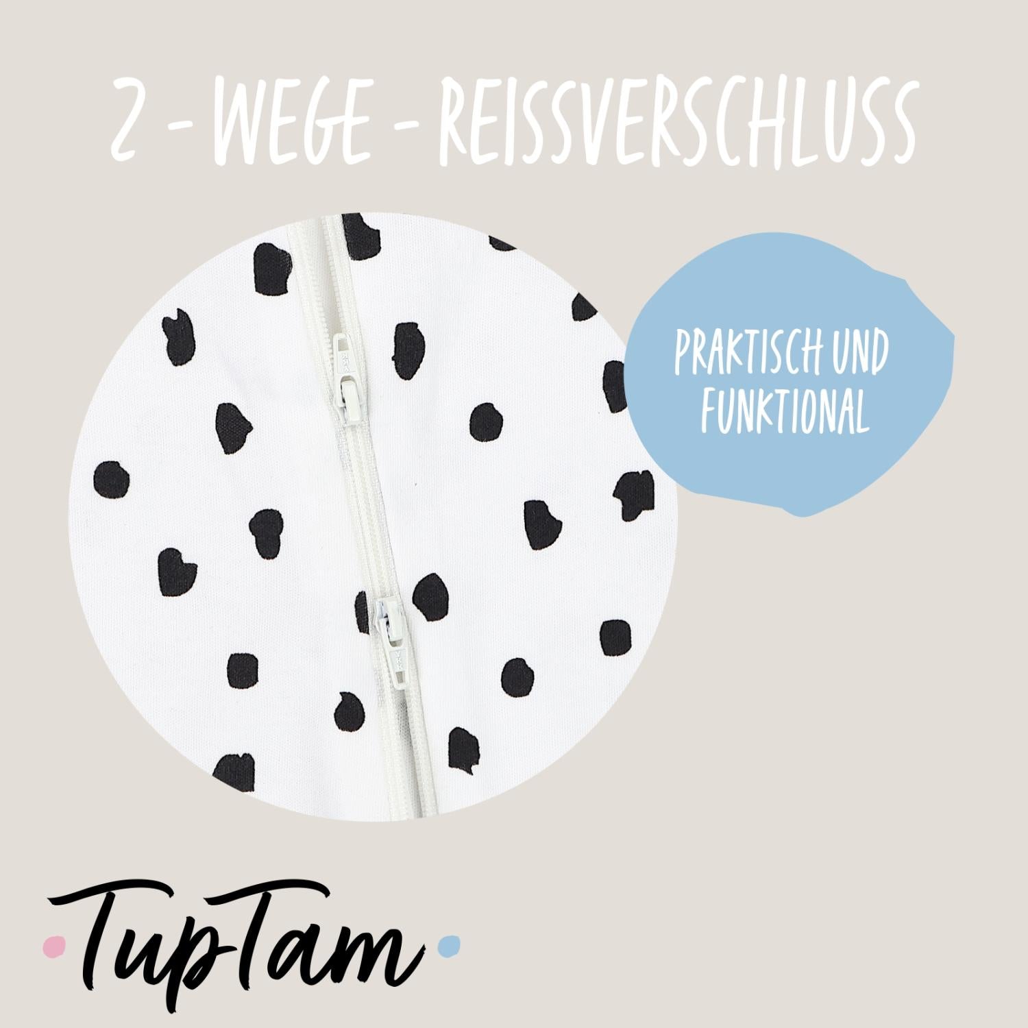 Schlafstrampler mit Fuß - 3er Set