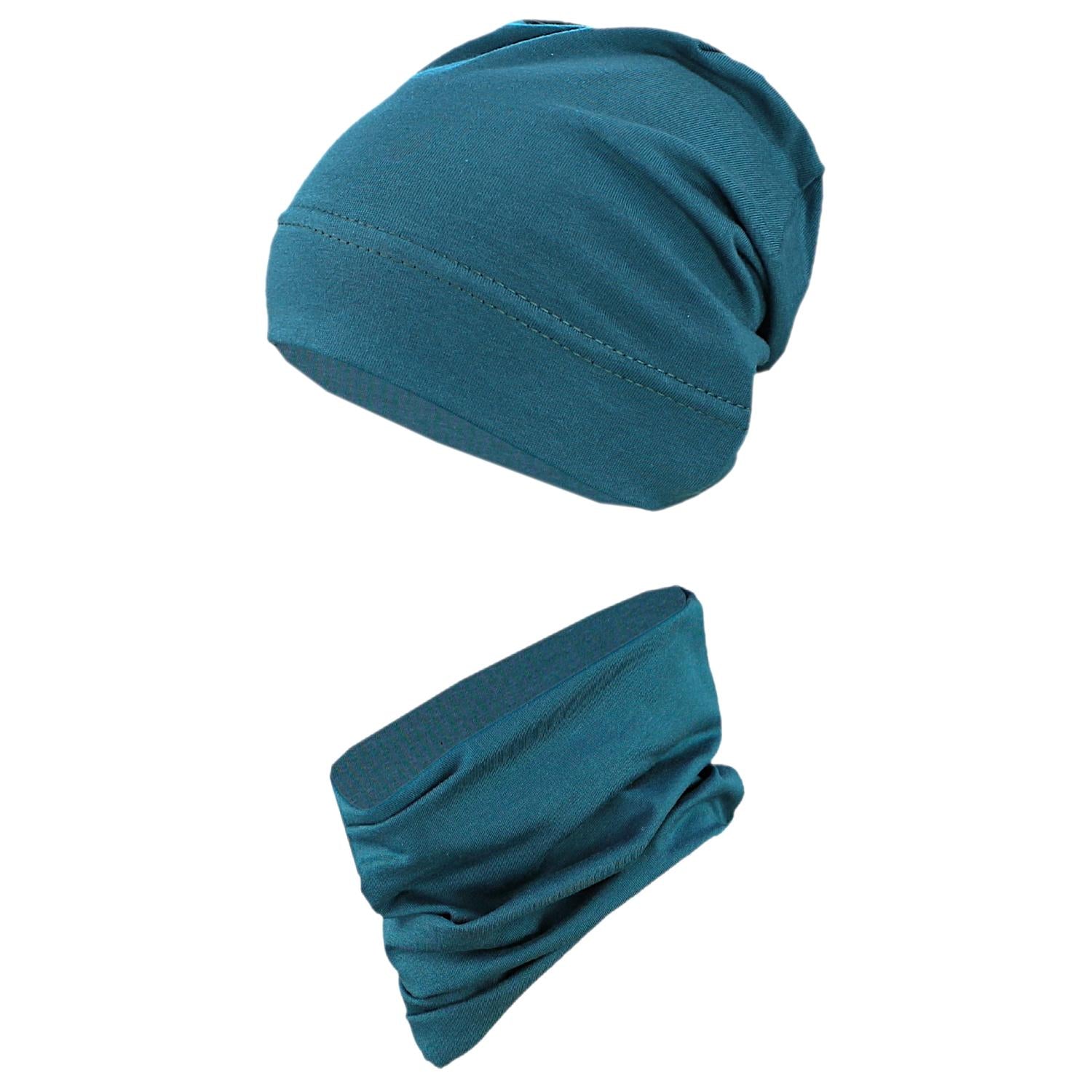 Beanie & Schlauchschal (2-teilig)