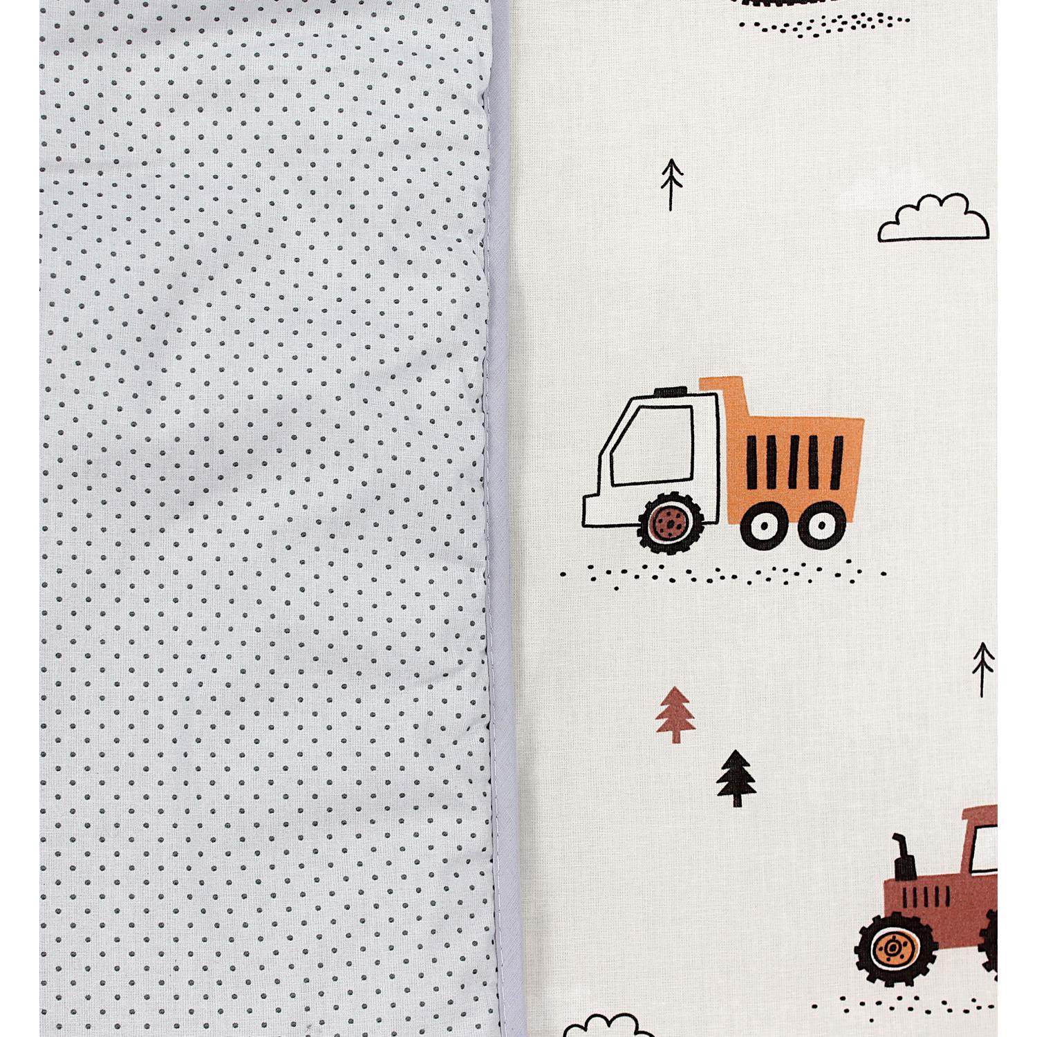 Gepolsterte XXL Krabbeldecke 120 x 120 cm