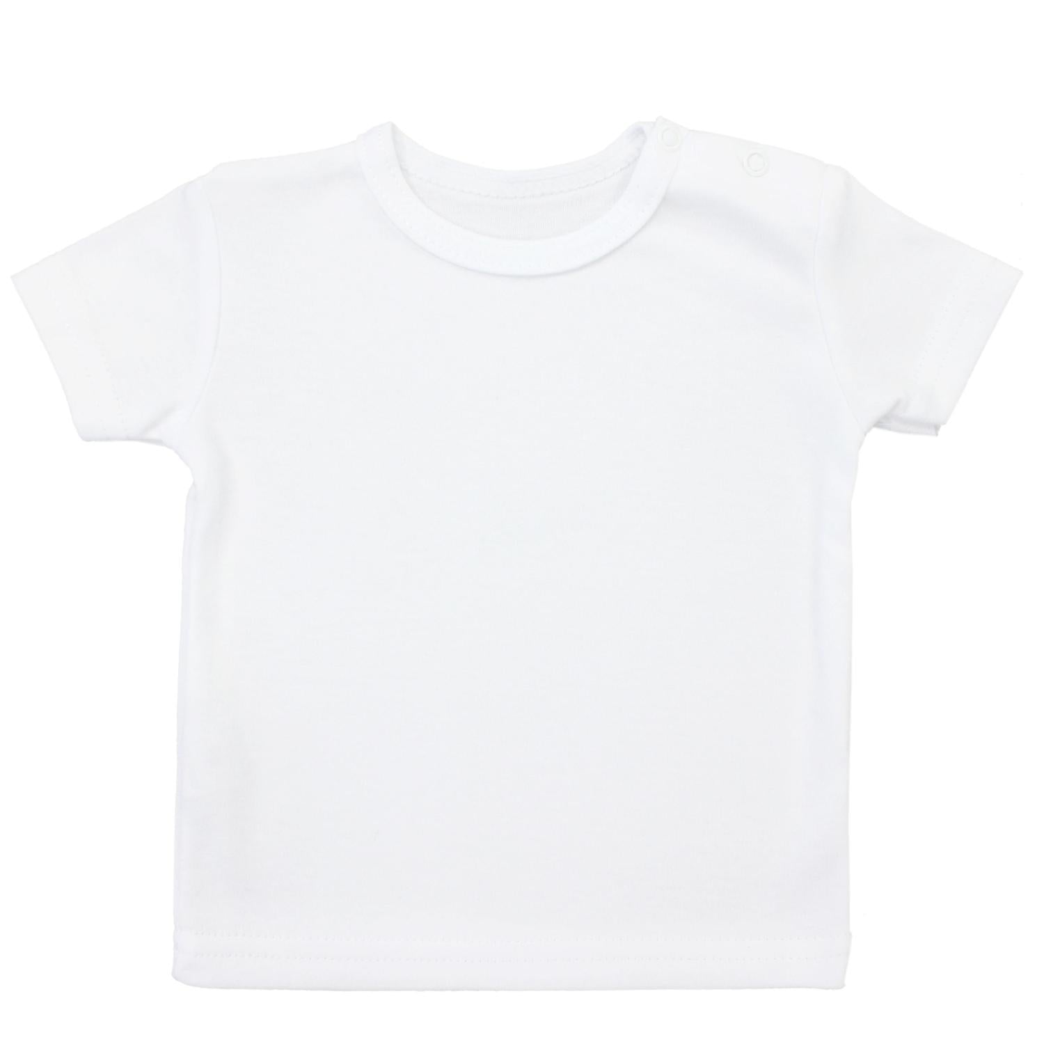 Baby Kurzarm T-Shirt mit Aufdruck - 5er Set