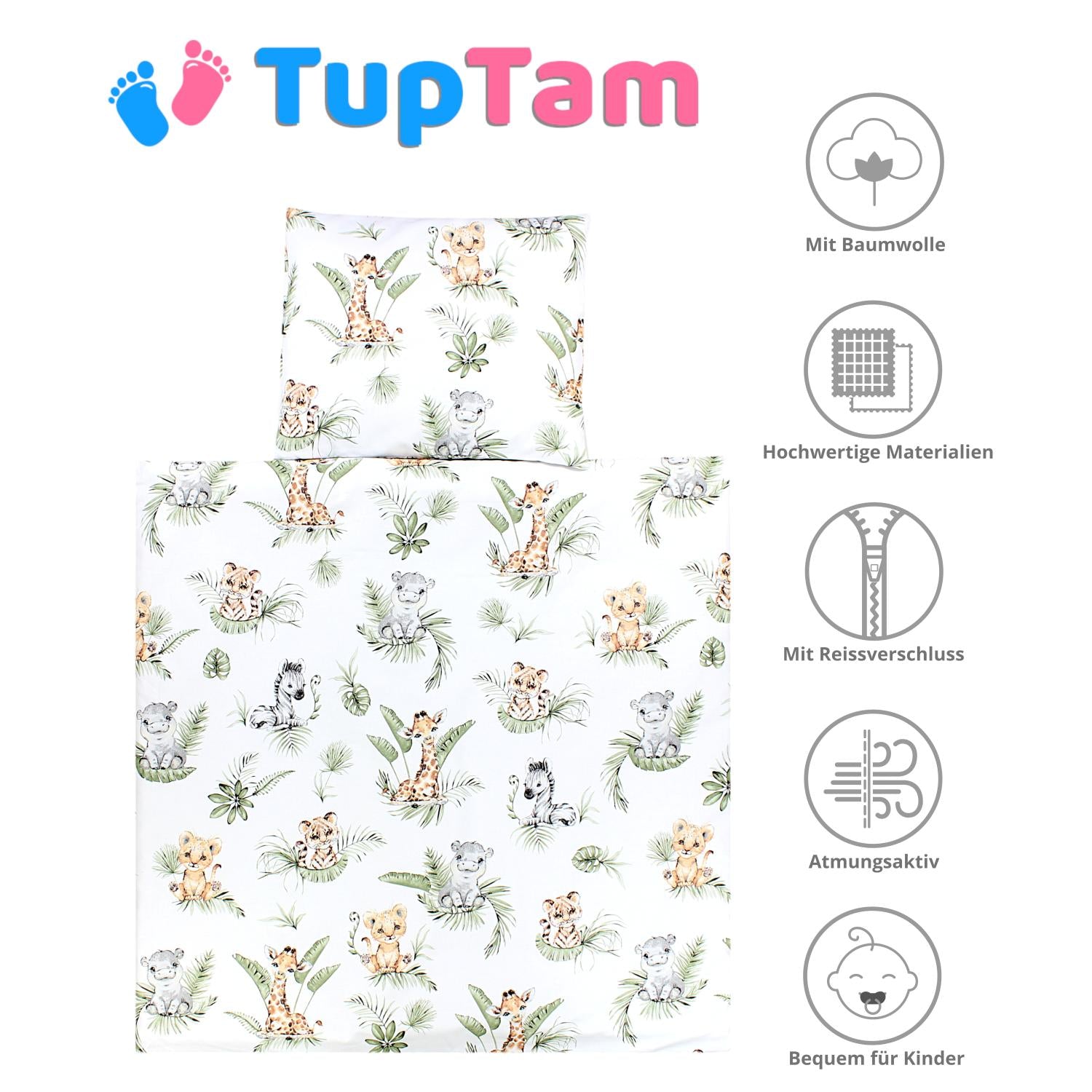 Bettdeckenset (4-teilig)