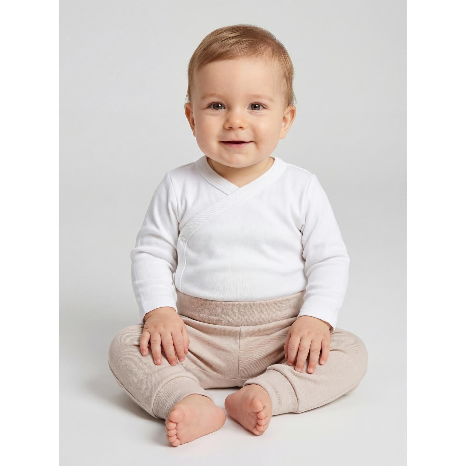 Langarm Wickelshirt - 5er Set