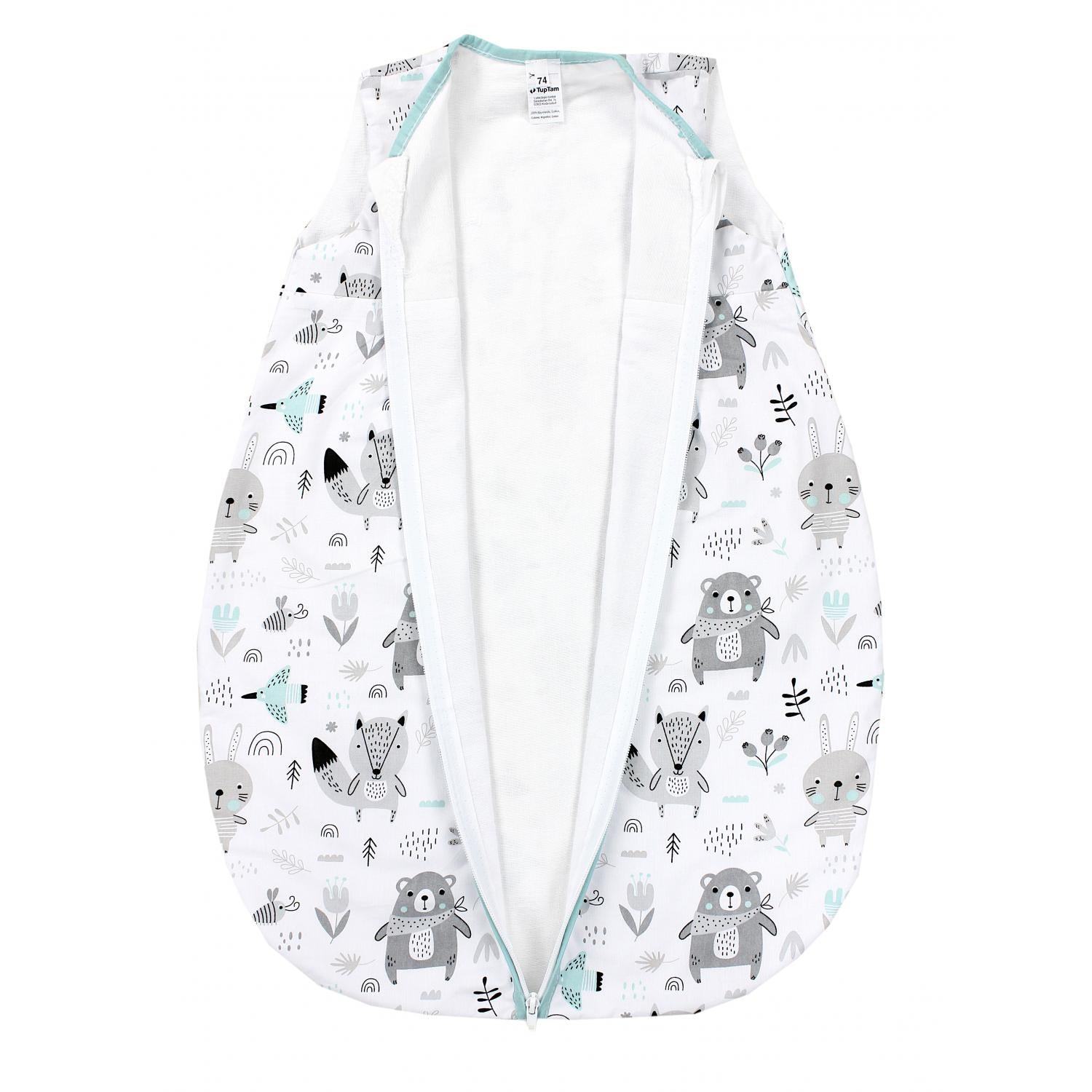 Kugelschlafsack ohne Ärmel 0.5 TOG