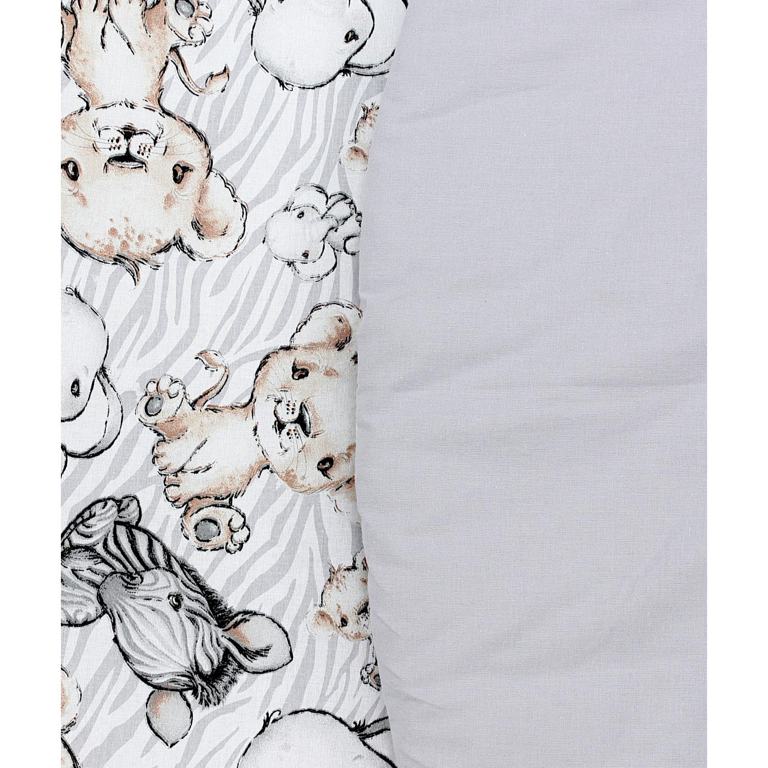 Gepolsterte XXL Krabbeldecke 120 x 120 cm