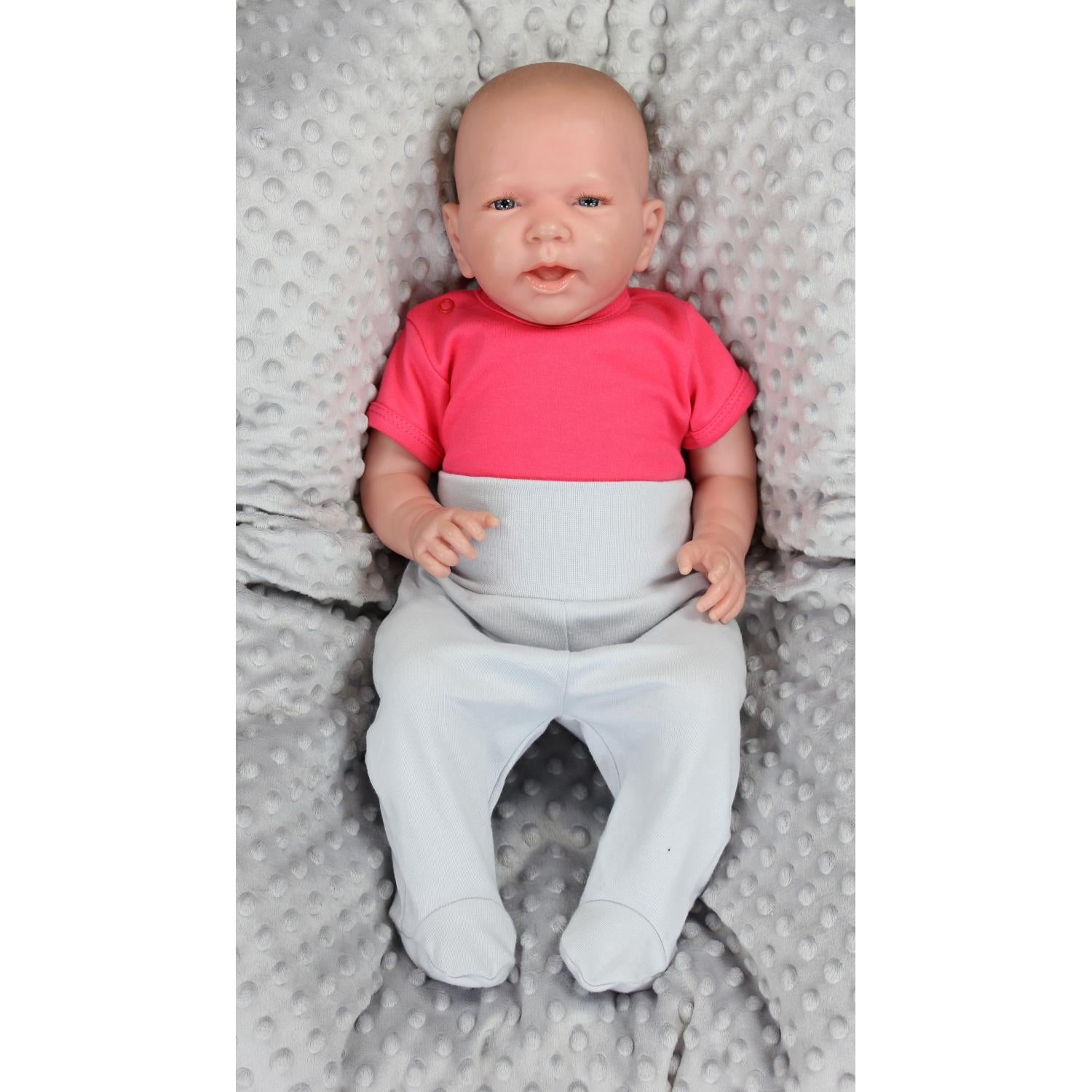 Baby Body Kurzarm in Unifarben - 5er Set