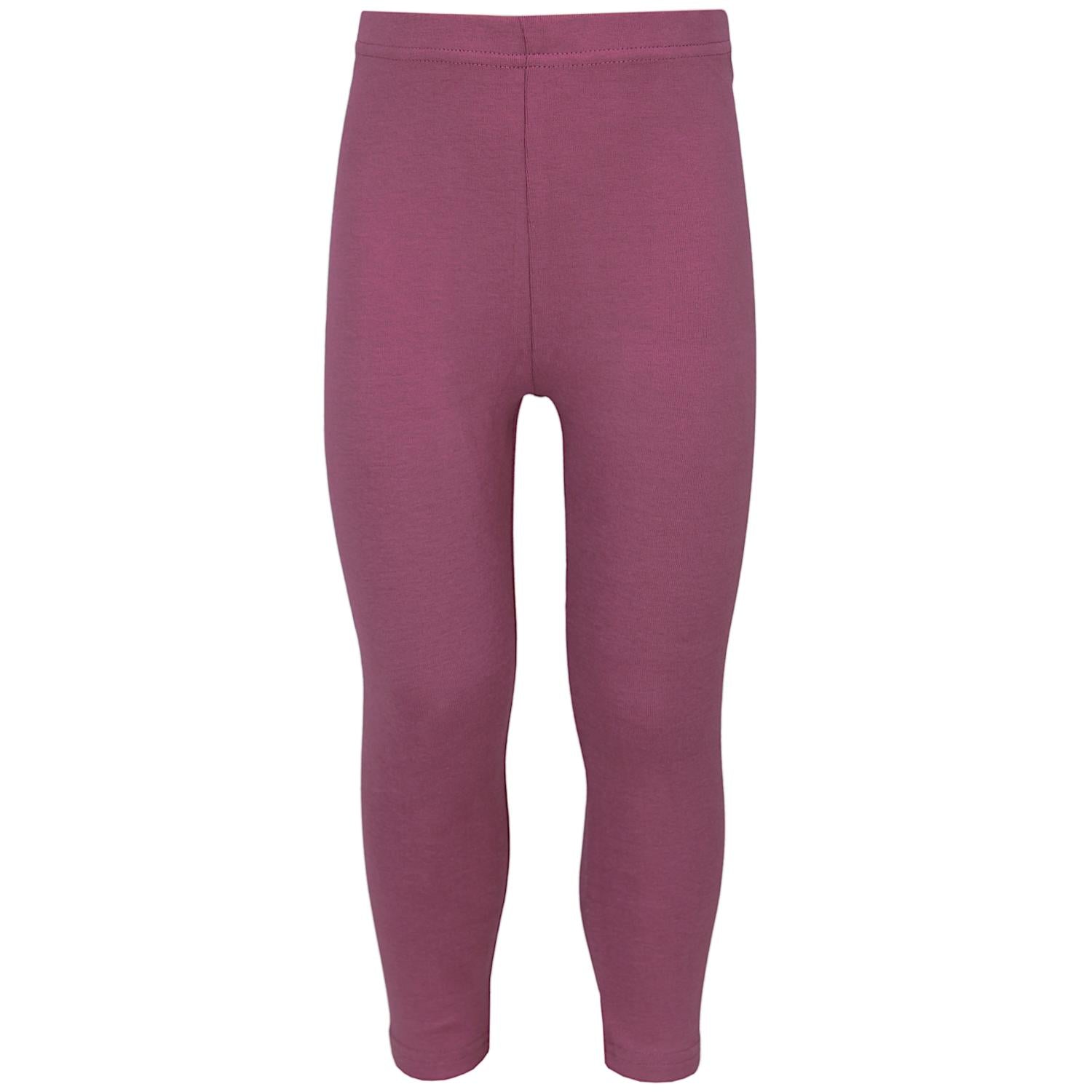 Weiche Leggings Mädchen 2er Pack