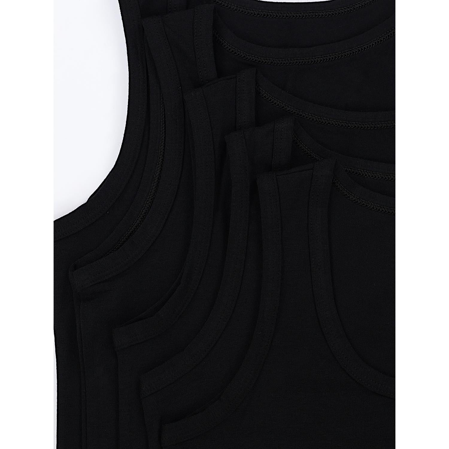 Unterhemd Ärmellos - 5er Set