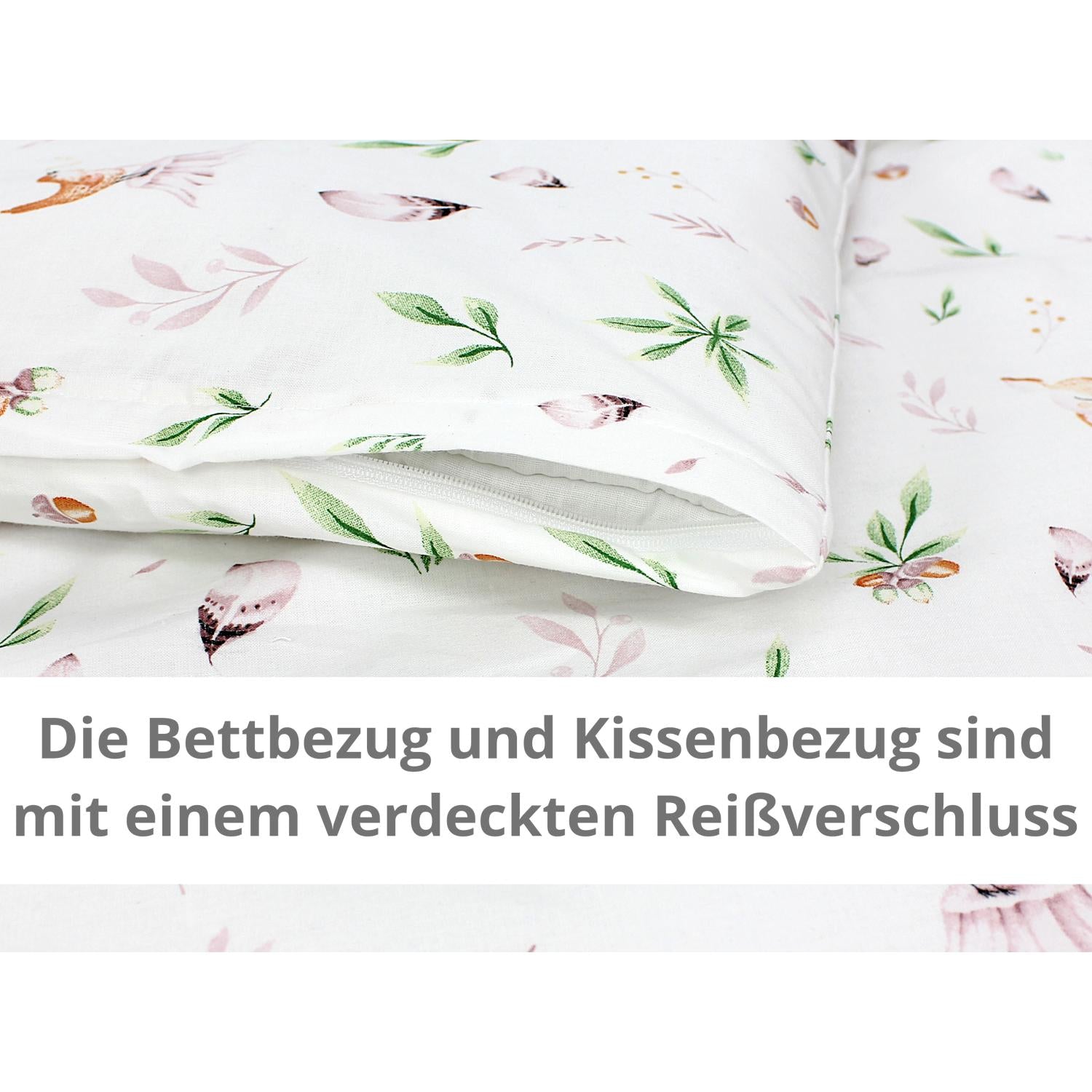Bettdeckenset (4-teilig)