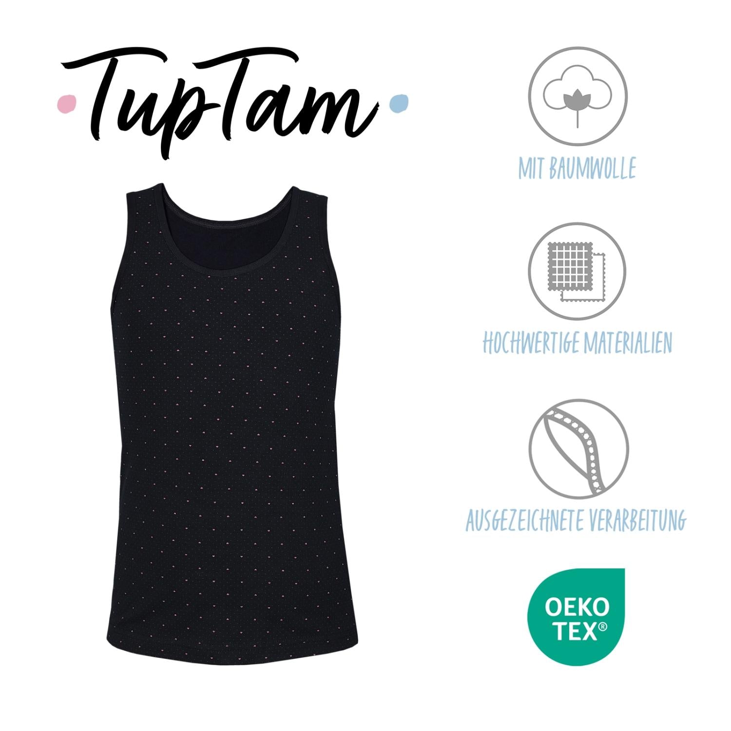 Unterhemd Ärmellos - 5er Set